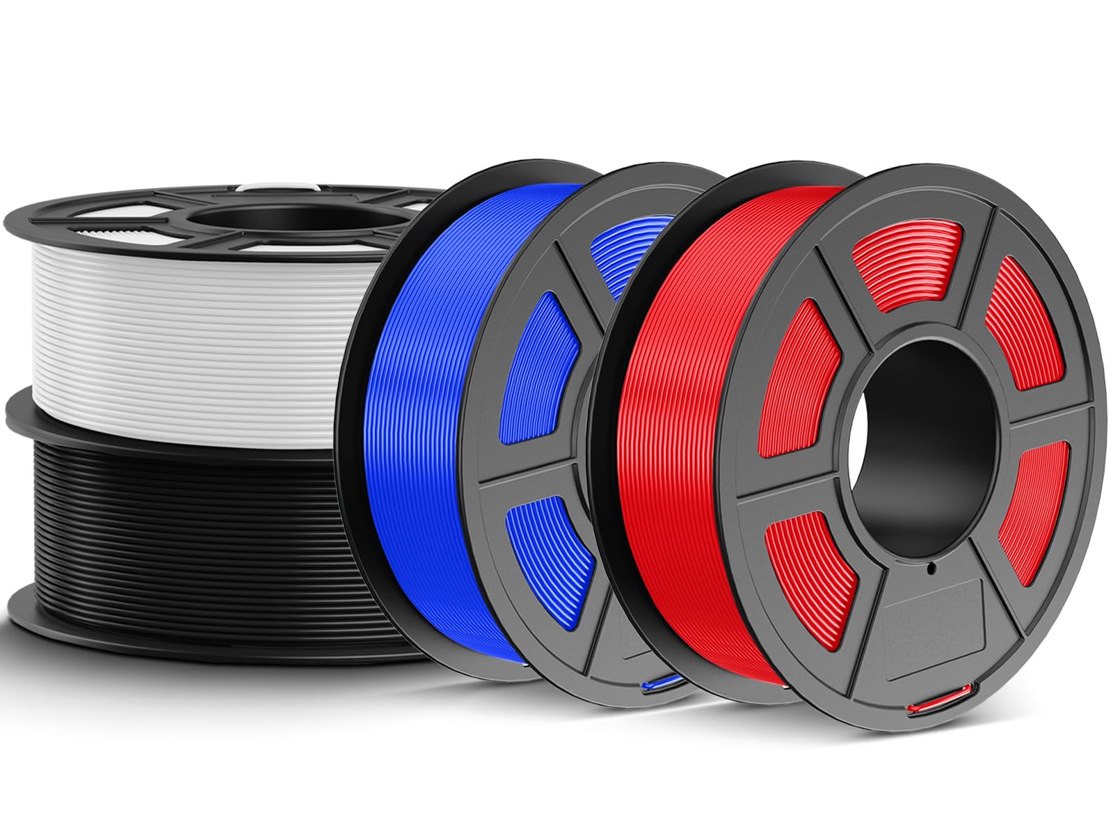 JAYO High Speed PLA Filament 1.75mm 4.4KG Bundle, Rapid PLA 3D Printer Filament for Fast Printing up to 600mm/s, Dimensional Acc