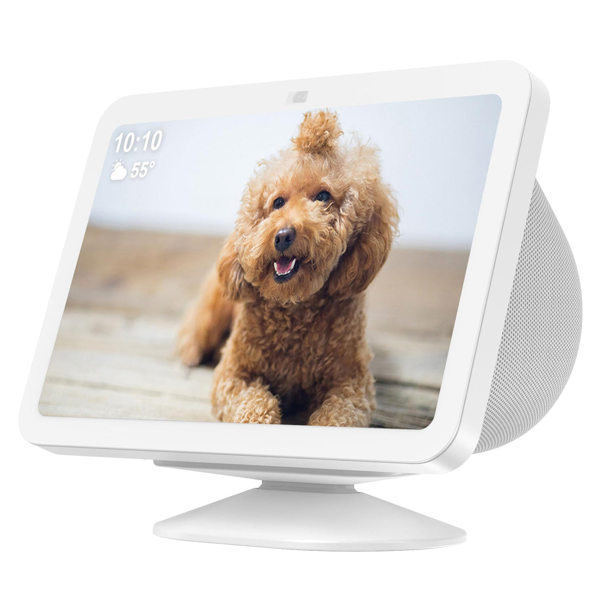 Homemount Echo Show 8 3Rd Stand   Tilt 18 Degrees Forward & Backward Magnetic Non Slip Bottom Adjustable Cellphones & Show 8 Acc