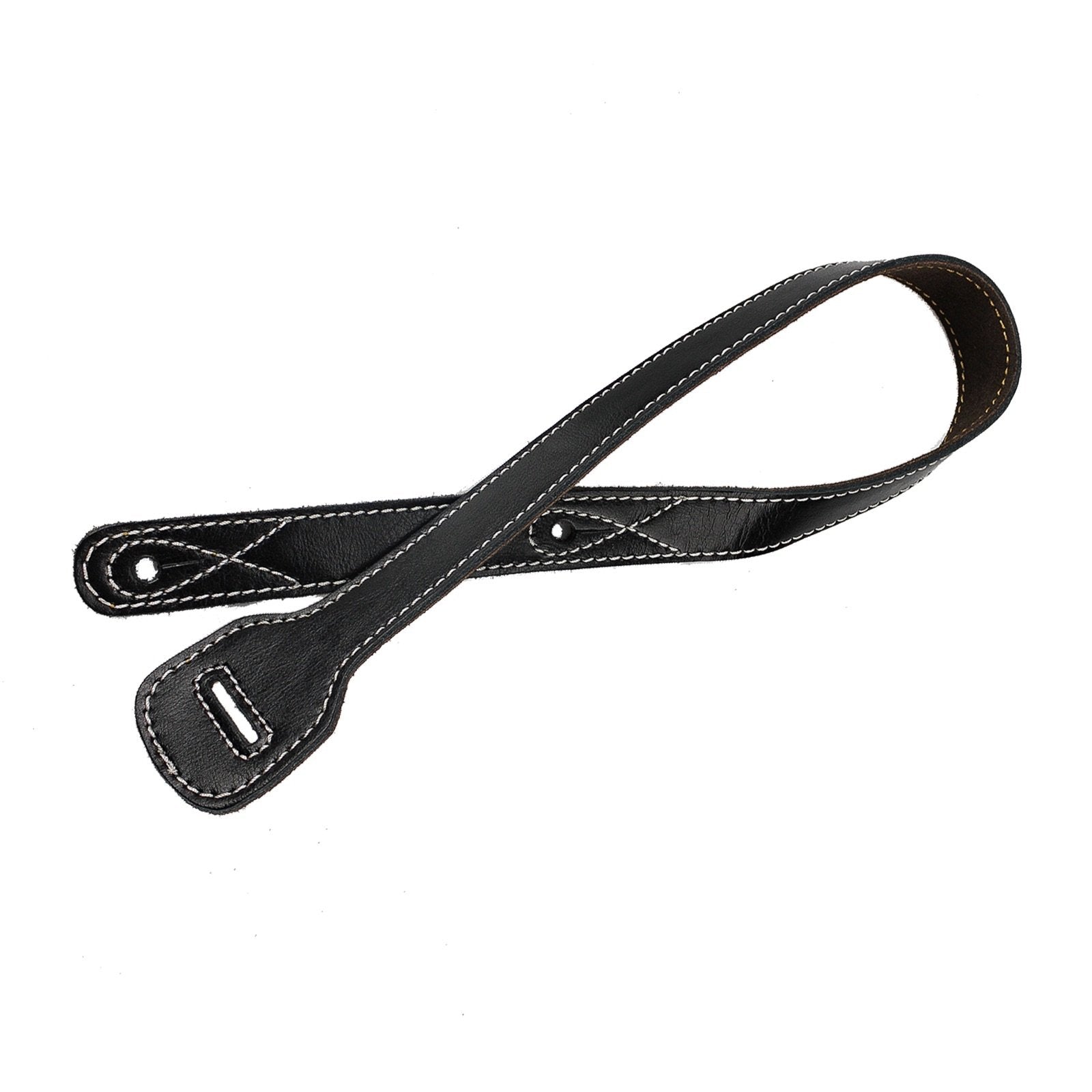 Walker & Williams Xl 72 Black Guitar Strap Extender Lengthens W&W Straps Up To 60''