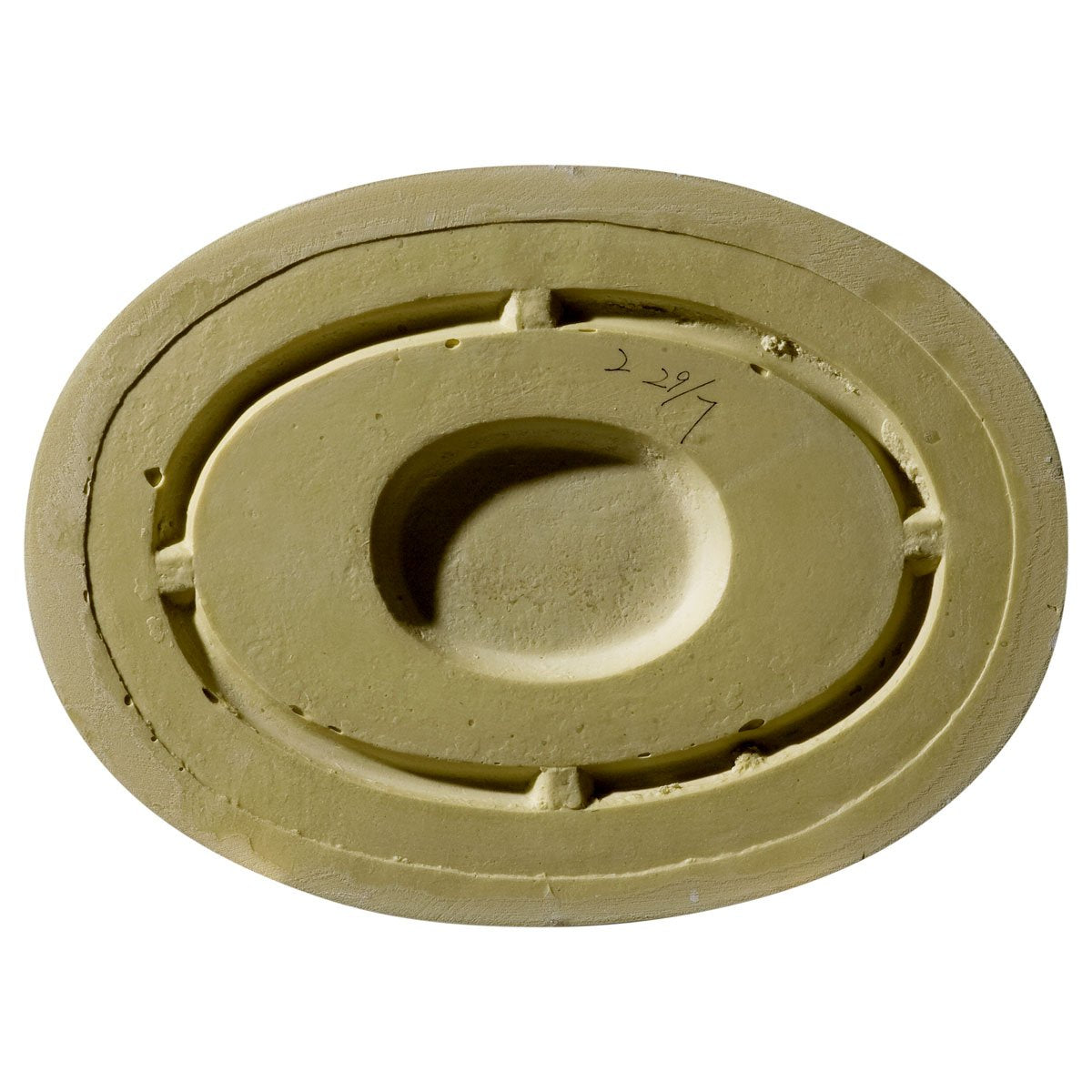 Ekena Millwork Cm18Sa Saverne Ceiling, 18 1/2''W X 13 1/2''H X 1 7/8''P Medallion, Factory Primed