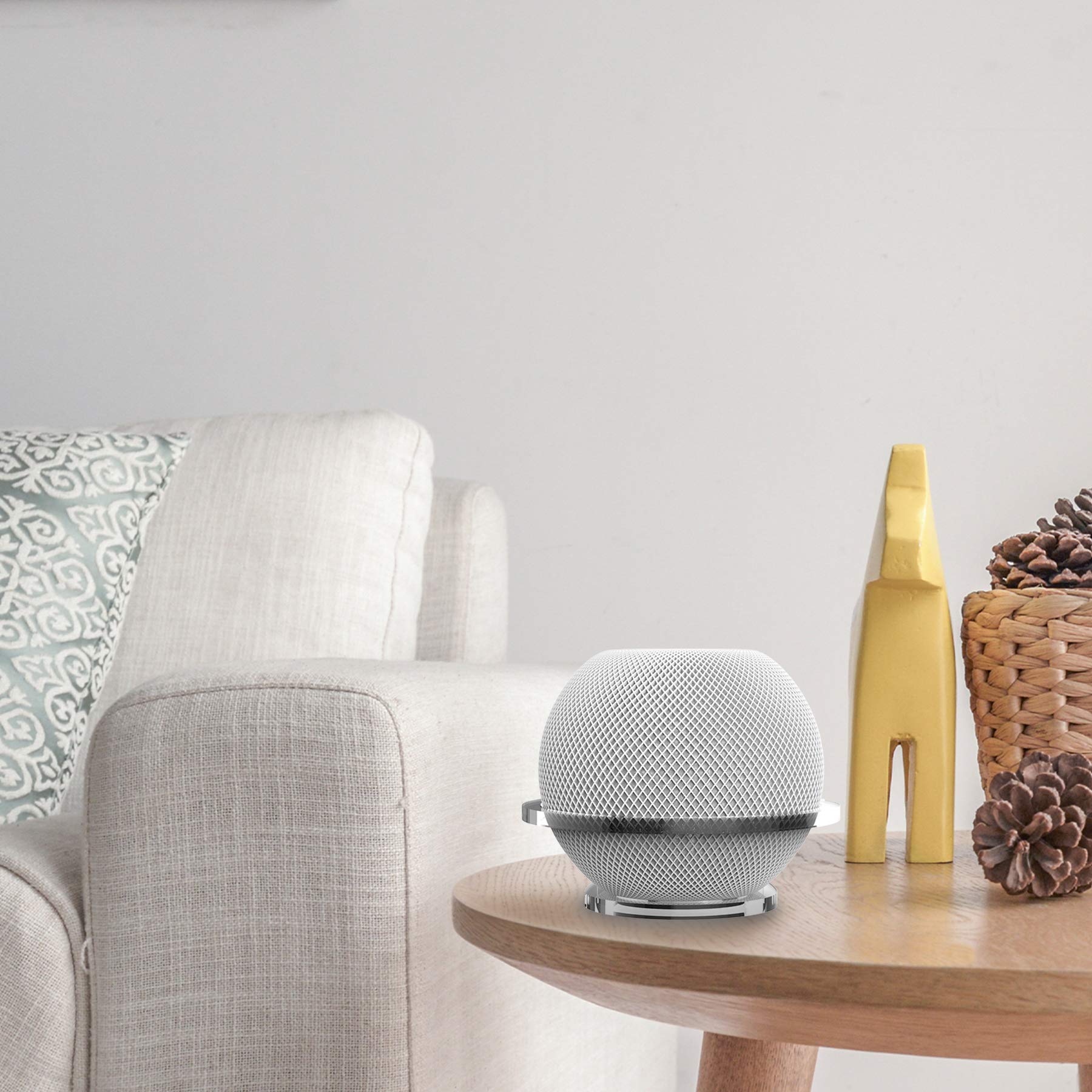 Leonglzt Ouligei Premium Quality Homepod Mini Wall Mount, A Space Saving Solution That Ensures Clean Cable Management To Keep Ev