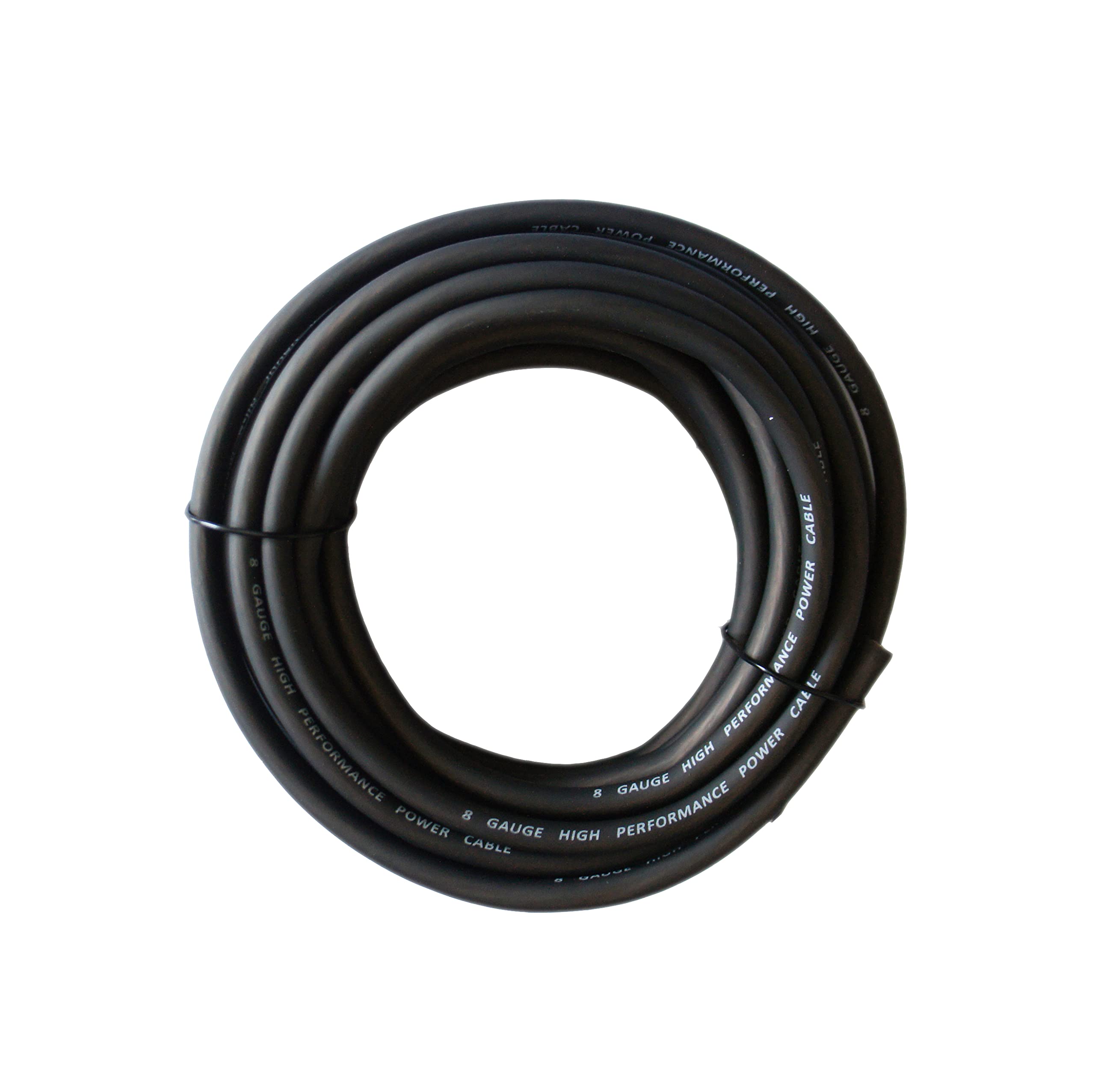 Rd 8 Gauge Awg Cca Automotive Wire Ground Cable Battery Cable Wire, Home Speaker Stereo System, Automotive Use (25Ft Black)