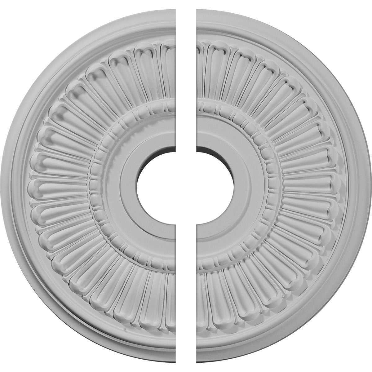 Ekena Millwork Cm16Ml2 Melonie Ceiling Medallion, 16''Od X 3 5/8''Id X 3/4''P, Factory Primed