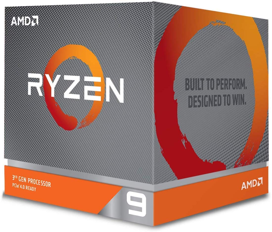 Amd Ryzen 9 3900X 12 Core, 24 Thread Unlocked Desktop Processor With Wraith Prism Led Cooler