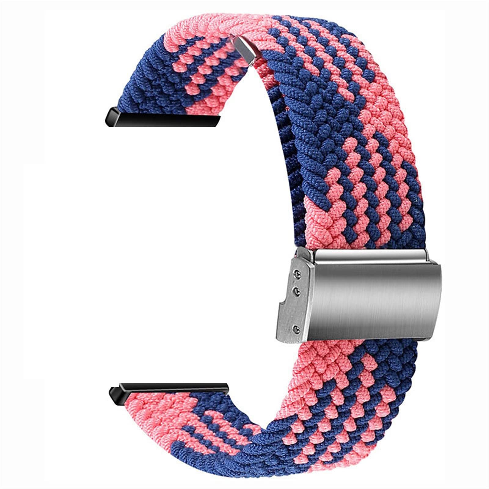 CZKE for Garmin Quickfit Watch Band 26mm Braided Nylon WatchBands (Color : L, Size : Quickfit 22mm)
