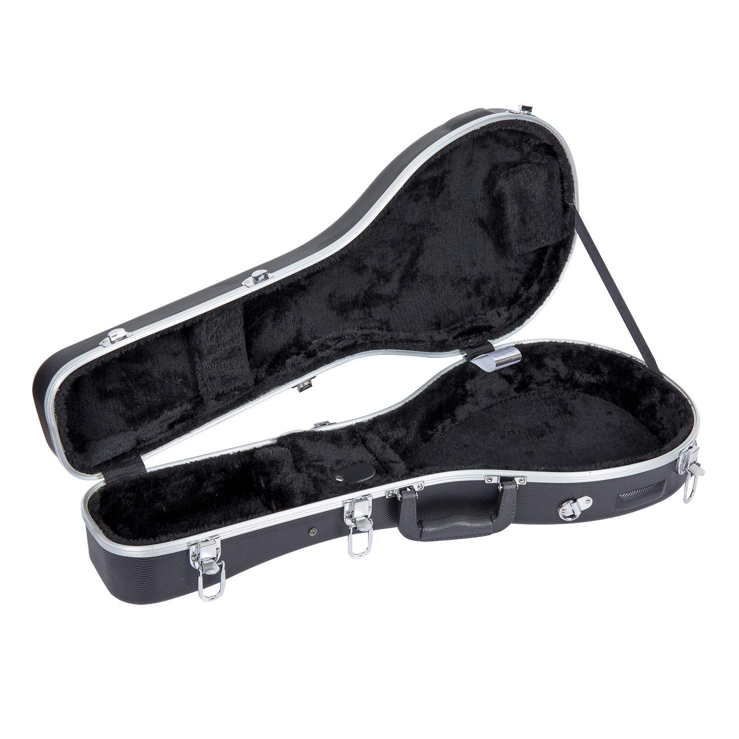 Crossrock, Abs Molded Style Mandolin Hard Shell Case, Black (Cra861Mabk)