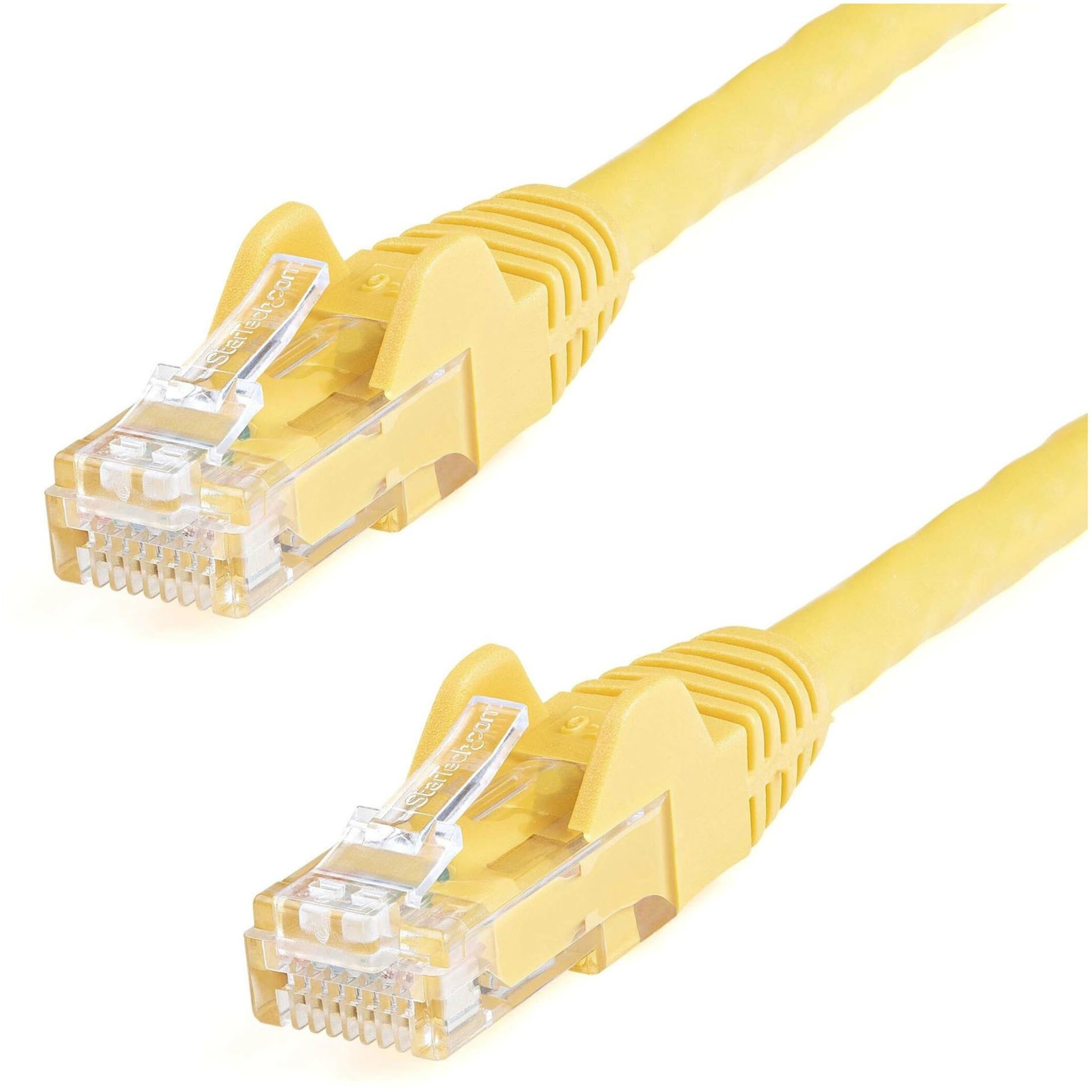 Startech.Com 125Ft Cat6 Ethernet Cable   Yellow Cat 6 Gigabit Ethernet Wire  650Mhz 100W Poe Rj45 Utp Network/Patch Cord Snagles