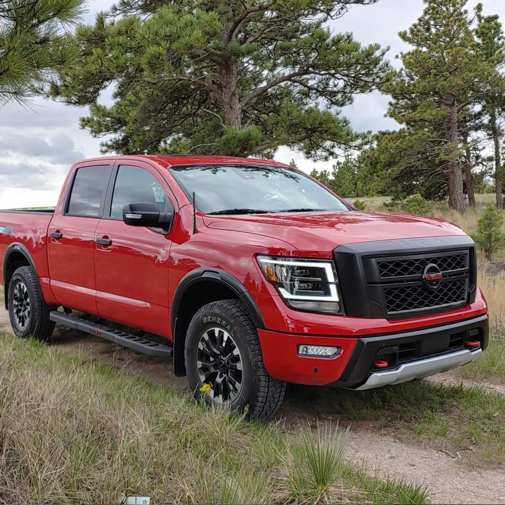 Ksaauto Antenna For Nissan Titan 2003 2021, 7 Inch Short Nissan Titan Antenna Replacement, Truck Car Nissan Titan Accessories De