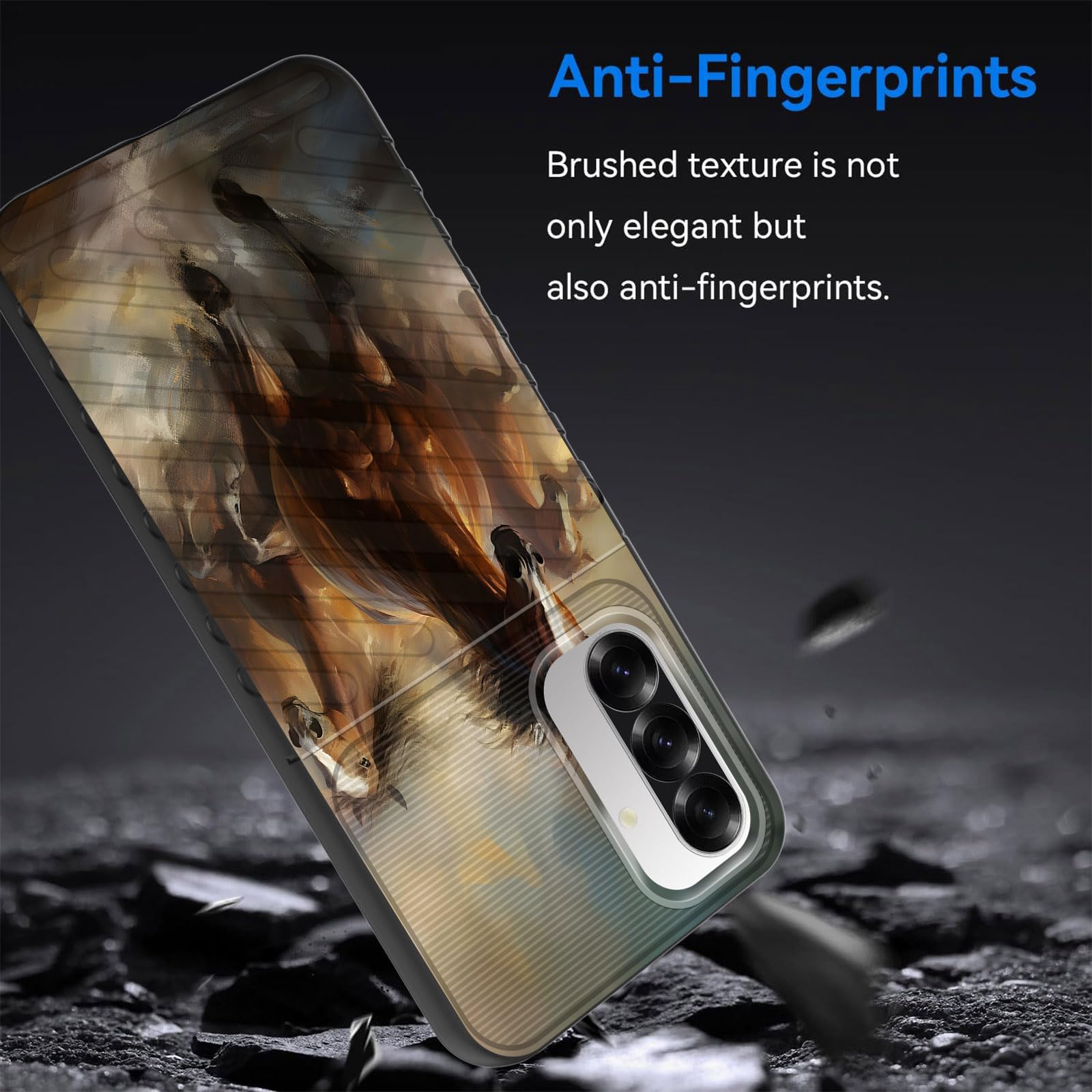 Efgwsder For Galaxy A36 5G/A56 5G Case,Shock-Absorption Flexible Tpu Rubber Protective Cell Phone Cover For Samsung Galaxy A36 5