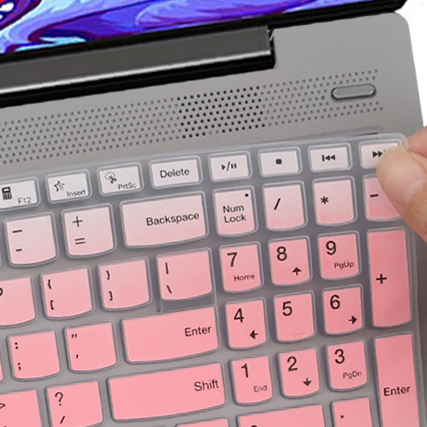 Keyboard Cover For 2024 2023 Lenovo V15 G4 /V15 G3 /V15 Gen 2 15.6'', Lenovo Ideapad 1/Ideapad 1I 15.6'', Ideapad 5 Slim/Ideapad