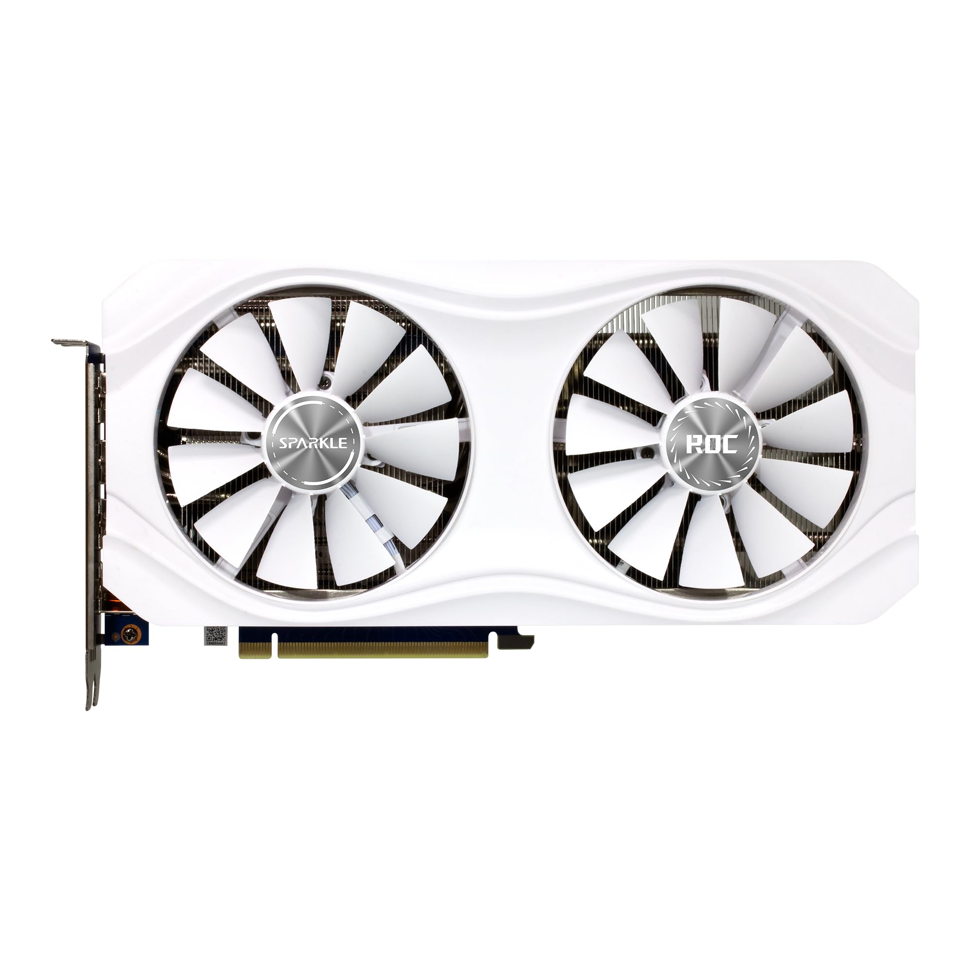 Sparkle Intel Arc A770 Roc Luna Oc Edition, 16Gb Gddr6, 2X Dbb 100Mm Fan, 2.5-Slot, Metal Backplate, Luna White Edition, Sa770Rw