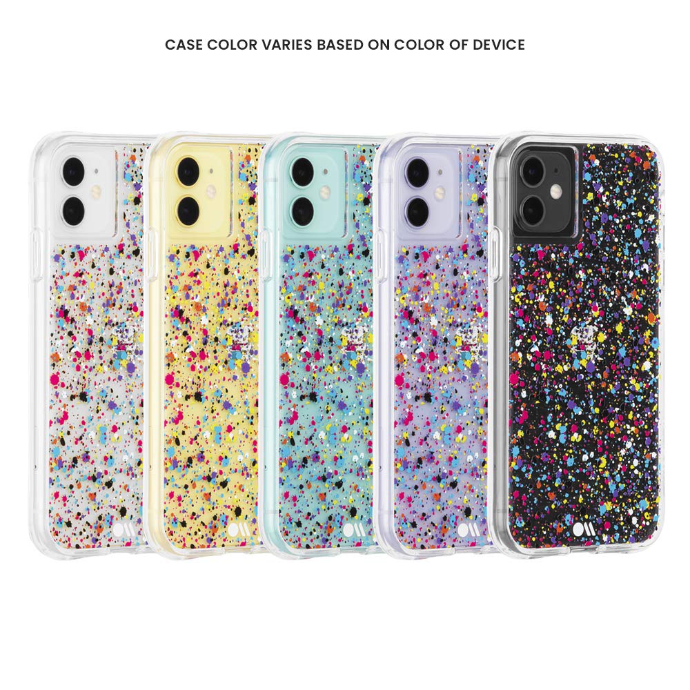 Case Mate   Tough Spray Paint   Case For Iphone 11   Paint Splatter   10 Ft Drop Protection   6.1 Inch   Spray Paint