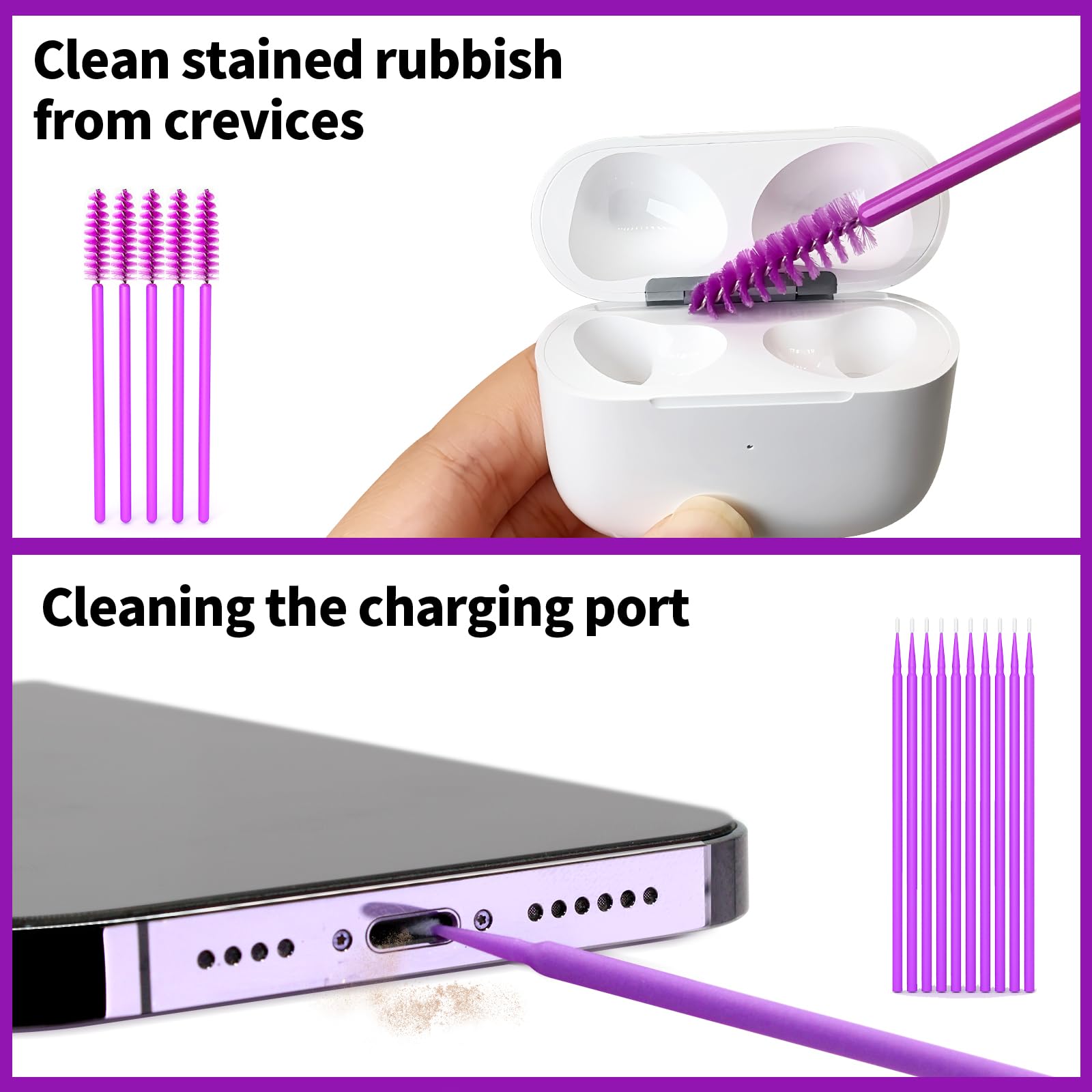 Cleaner Kit For Airpod, Earbud Cleaning Putty, Cleaning Kit Compatible With Airpods Iphone, Fits Earbud Phone Ear Wax Dirt, Clea