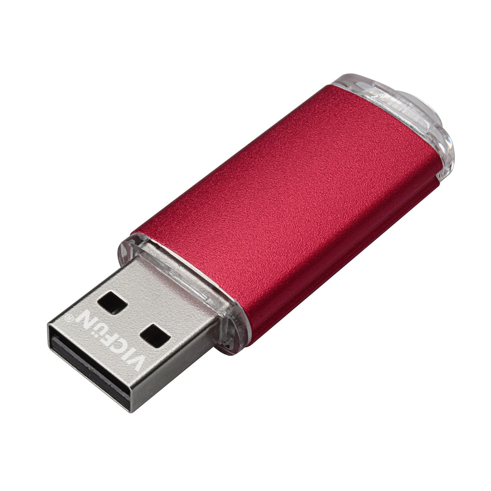 Vicfun 10Pcs 8Gb Usb Flash Drive 8G Usb 2.0 Usb Drive Thumb Stick, Red