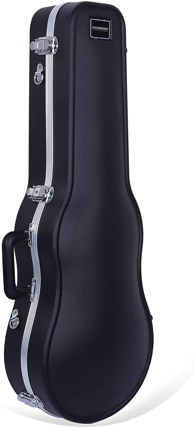 Crossrock, ABS Molded Case-16-16.5 Size Viola Hard Shell Case, Black (CRA860VL165BK)