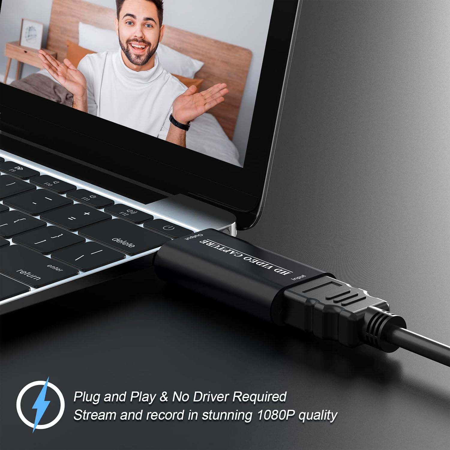 4K Hdmi Video Capture Card, Hdmi To Usb 2.0 Capture Card, Cam Link Camera Capture Card, Video Game Capture Device, Hd 1080P Vide