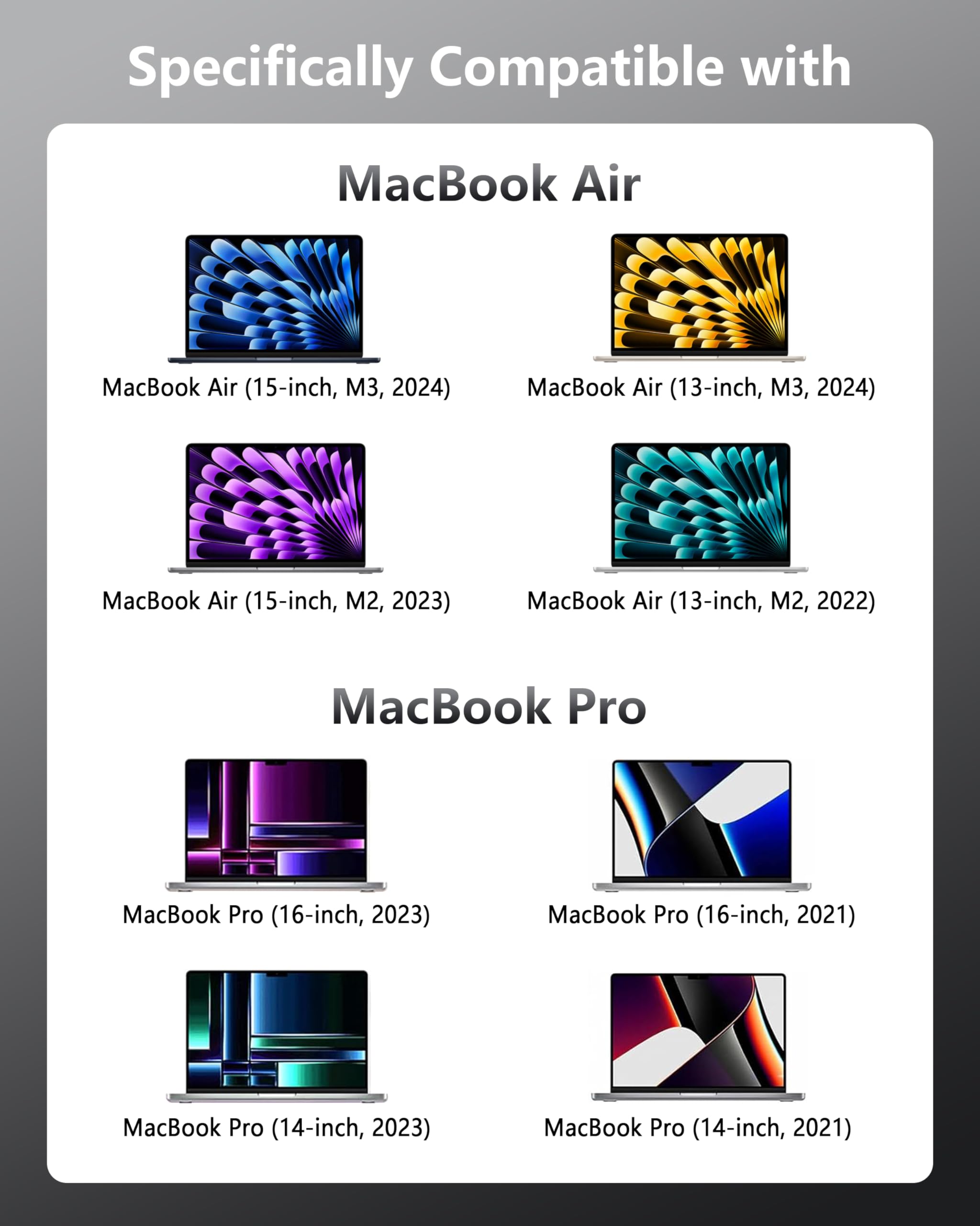 Derlulu Usb C To Magnetic 3 Fast Charging Cable (2 M/6.6 Ft), Usb C Cable Compatible With Macbook Air (15''/13'' M3 2024, 15'' M