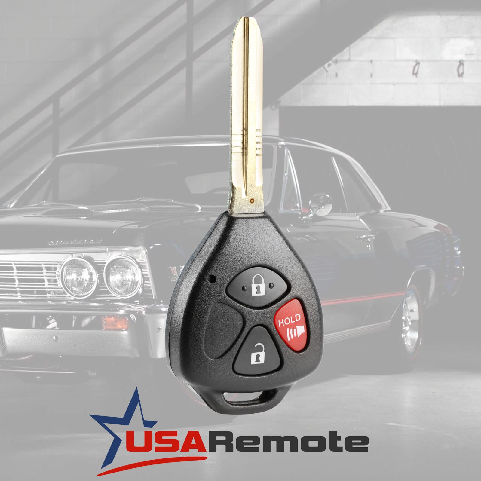 Key Fob Keyless Entry Remote Fits 2007 2010 Toyota Rav4 / 2008 2012 Scion Xb (Hyq12Bby)