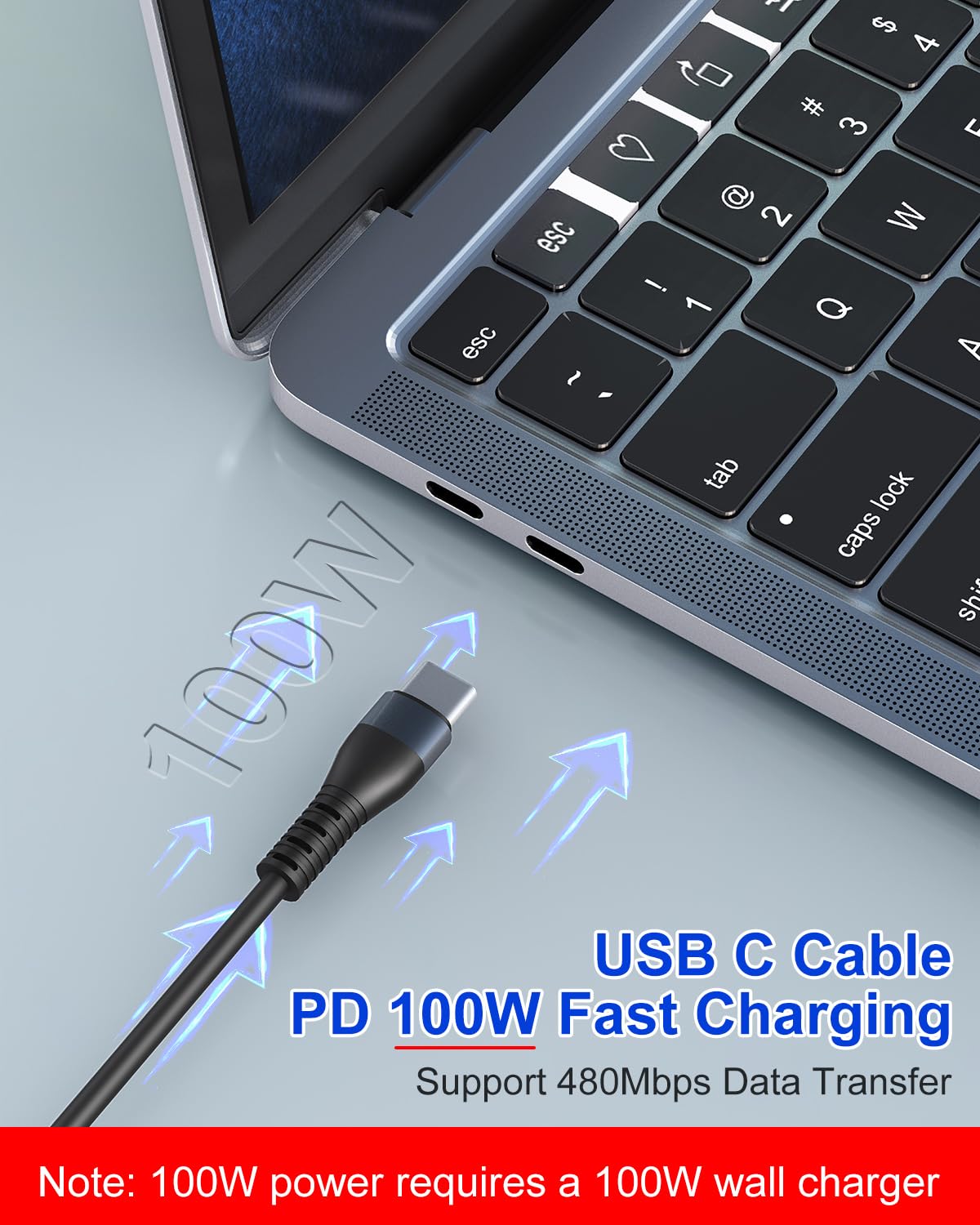 Retractable Multi Charging Cable For Apple Watch - 100W 4 In 1 Retractable Charging Cable With Lightning/Micro/Type C/Iwatch Por