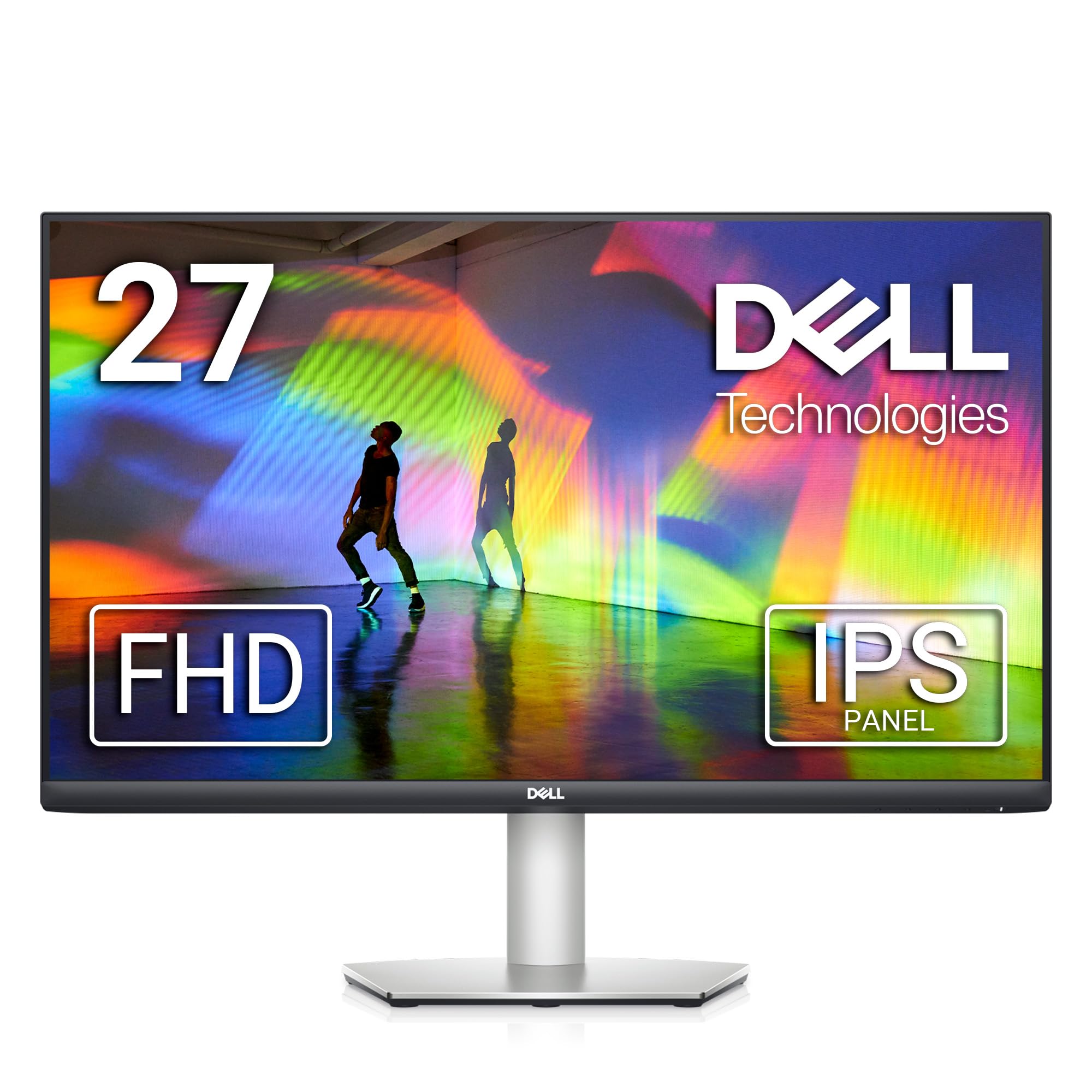Dell S2721Hs Full Hd 1920 X 1080P, 75Hz Ips Led Lcd Thin Bezel Adjustable Gaming Monitor, 4Ms Grey To Grey Response Time, 16.7 M