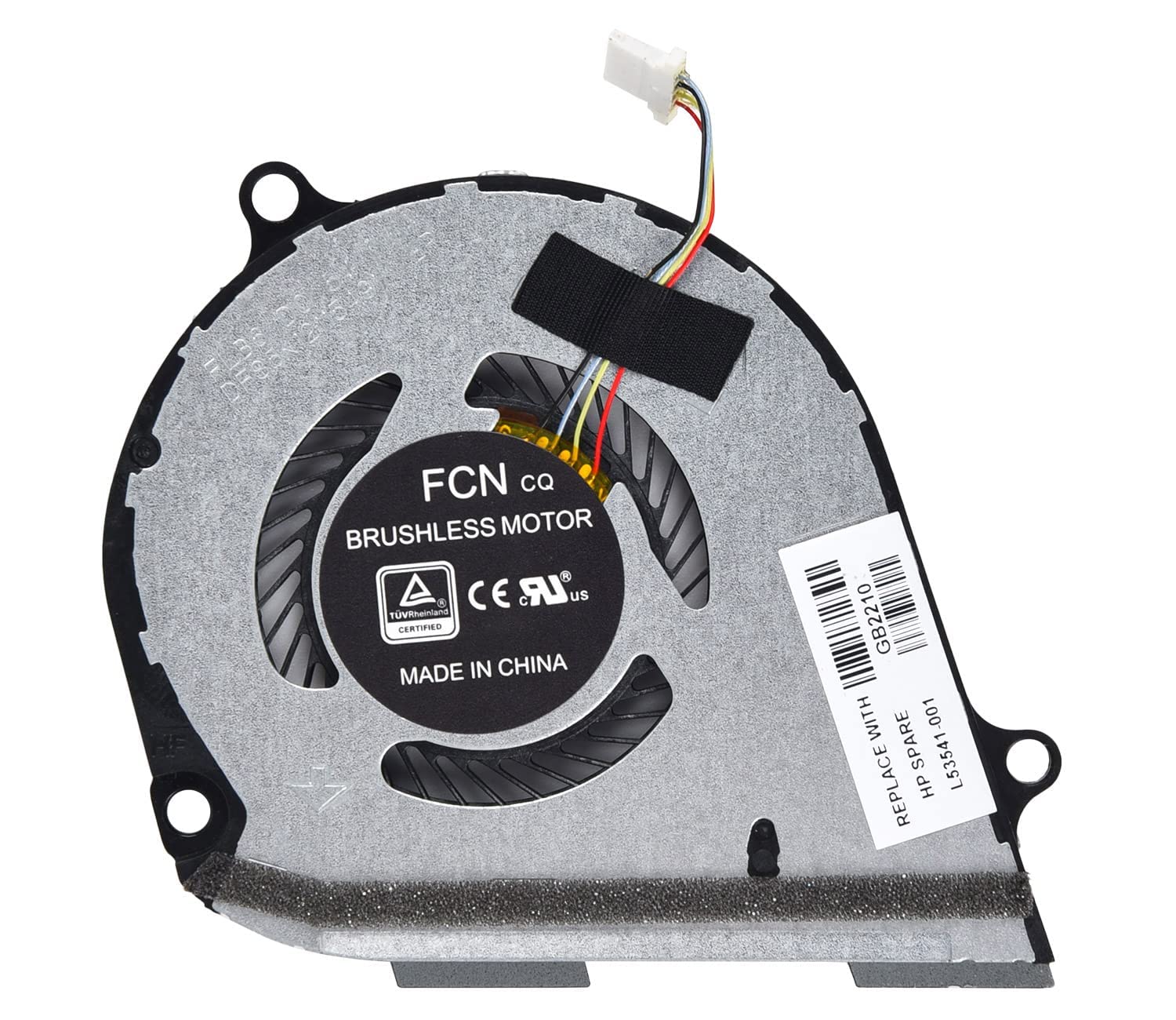 Replacement CPU Cooling Fan for HP Envy X360 15-DS 15-DR 15M-DR 15M-DS, HP 15m-dr1011dx 15m-dr1012dx 15m-ds0011dx 15m-ds0012dx S