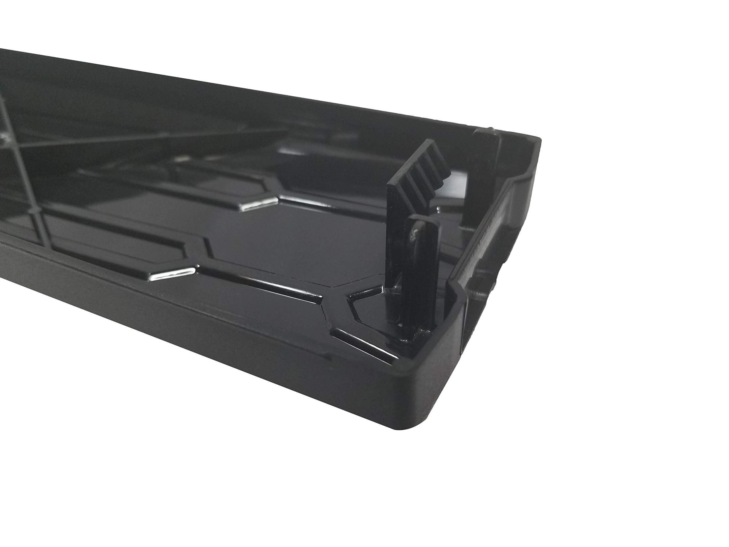 Aeons 2U Blank Rack Mount Panel 19 Inch Server Network Rack Enclosure Plastic Blanking Panel Black  5 Pack