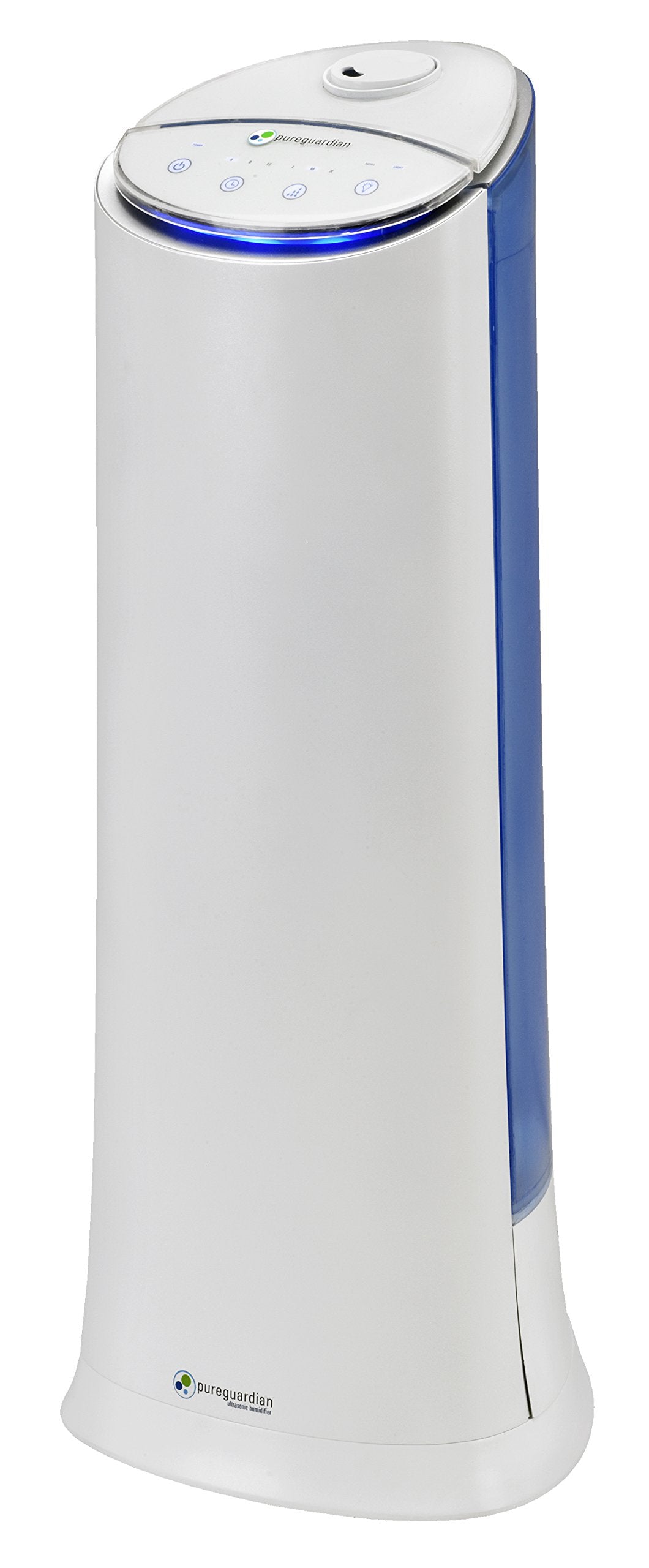 Pure Guardian H3200War Ultrasonic Cool Mist Humidifier, 100 Hrs. Run Time, 1.5 Gallon Tank, 440 Sq. Ft. Coverage, Medium Rooms,