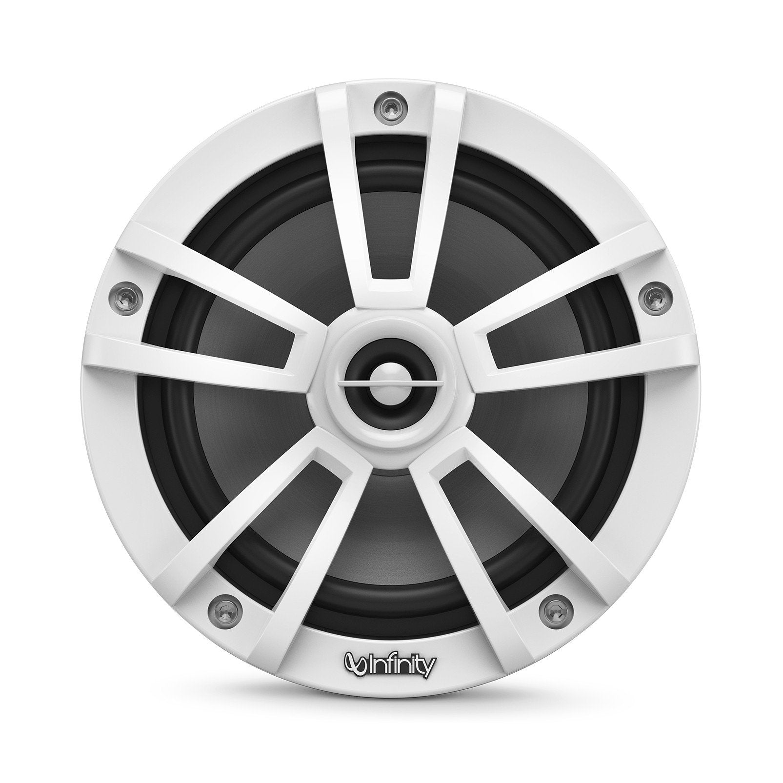 Infinity 622Mlw Marine 6.5 Inch Rgb Led Coaxial Speakers   White