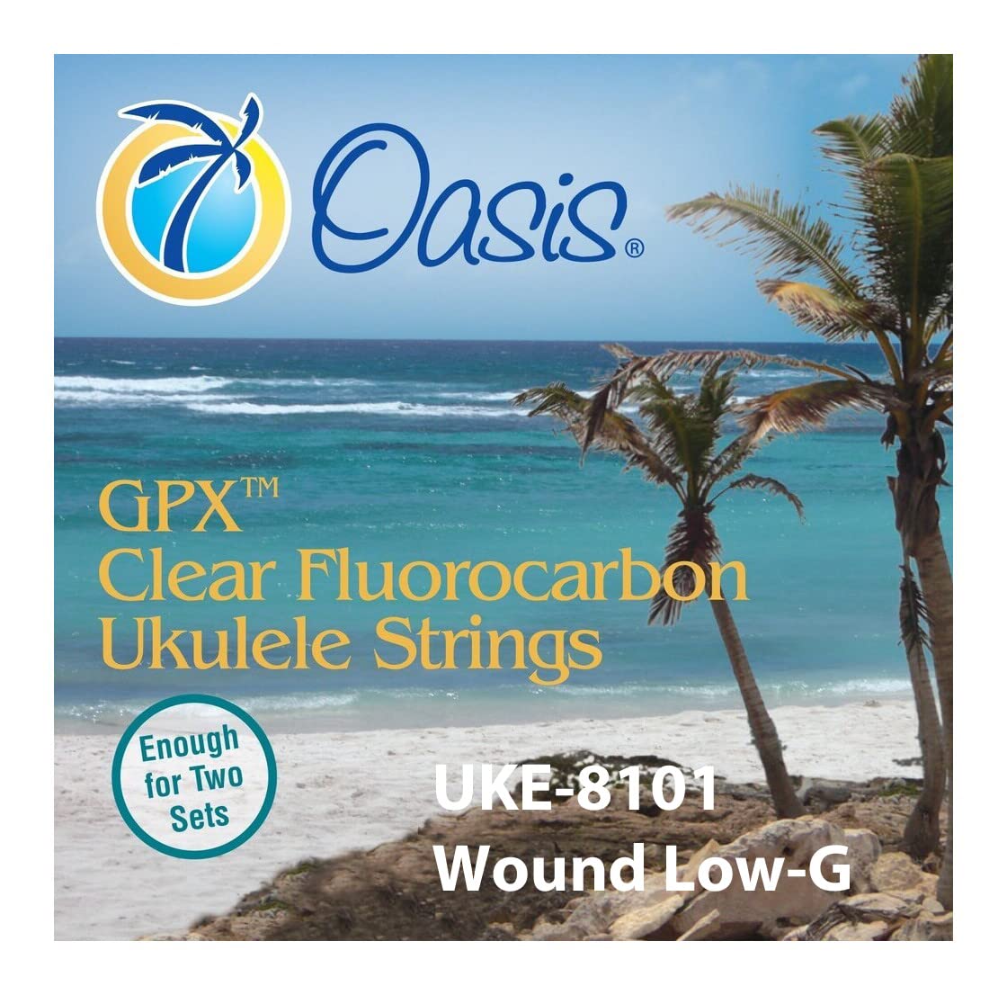 Oasis Uke 8101 Warm Low G Ukulele Strings