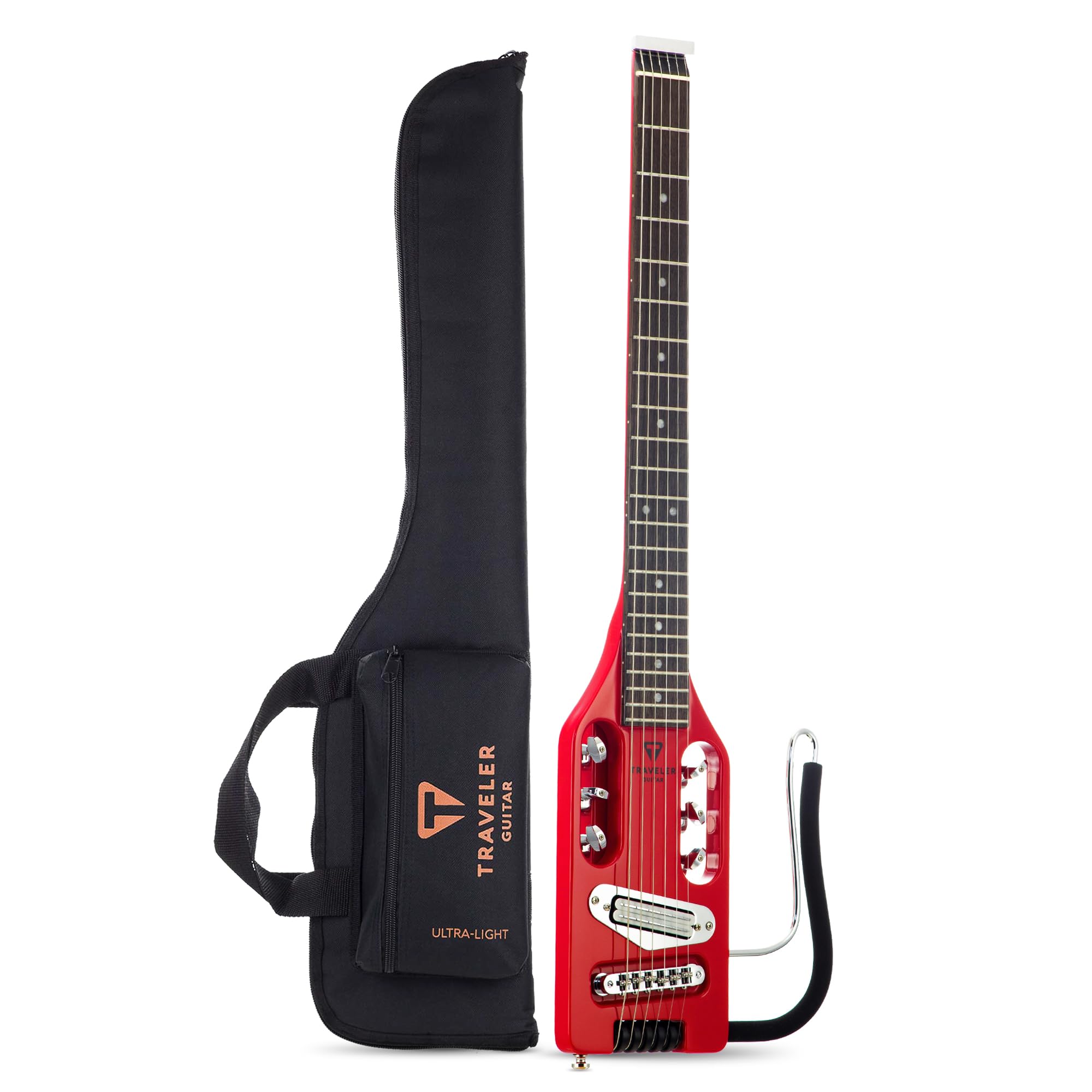 Traveler Guitar Ultra-Light 6 String Solid-Body Electric, Right, Torino Red, (ULE TRDG)