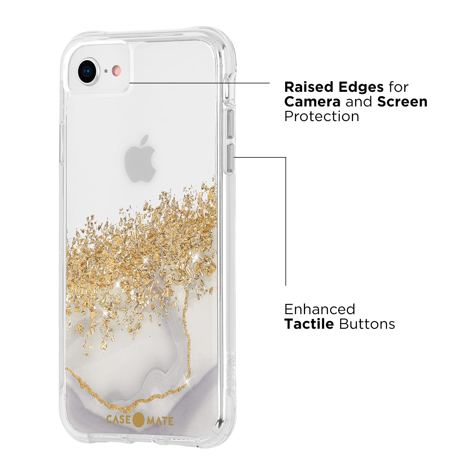 Case Mate   Karat Marble   Case For Iphone Se (Fits 2020 And 2022 Devices)  Marble Design   10 Ft Drop Protection   Karat Marble