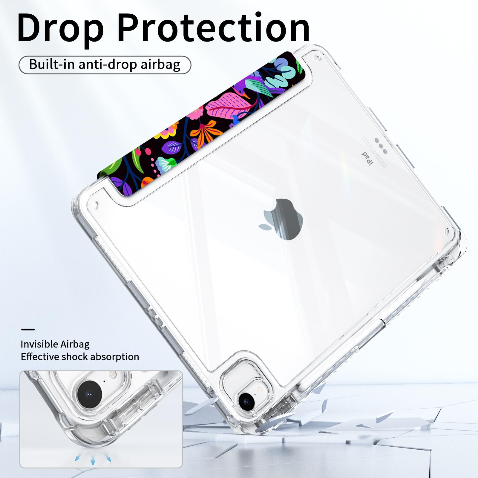 Piznernico For Ipad Air 6Th 11 Inch M2 Case 2024, Ipad Air 5Th/4Th Generation Case 10.9, Ipad Pro 11 Inch Case 4Th/3Th/2Th/1St G