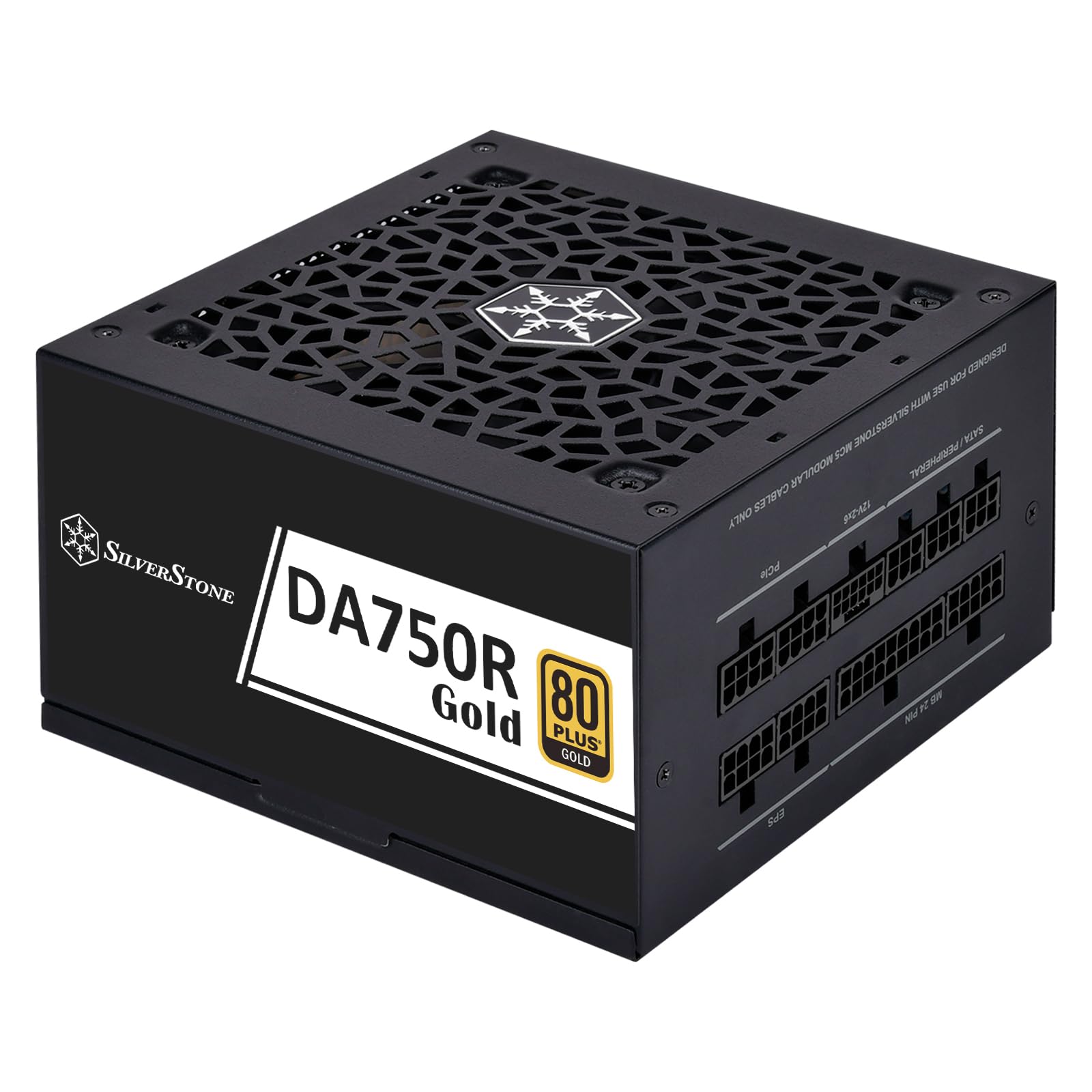 Decathlon R Gold Series, 750W, ATX, ATX 3.0 and PCIe Gen 5 supported, single +12V rails with 62.5A output, Silent 120mm Fan with