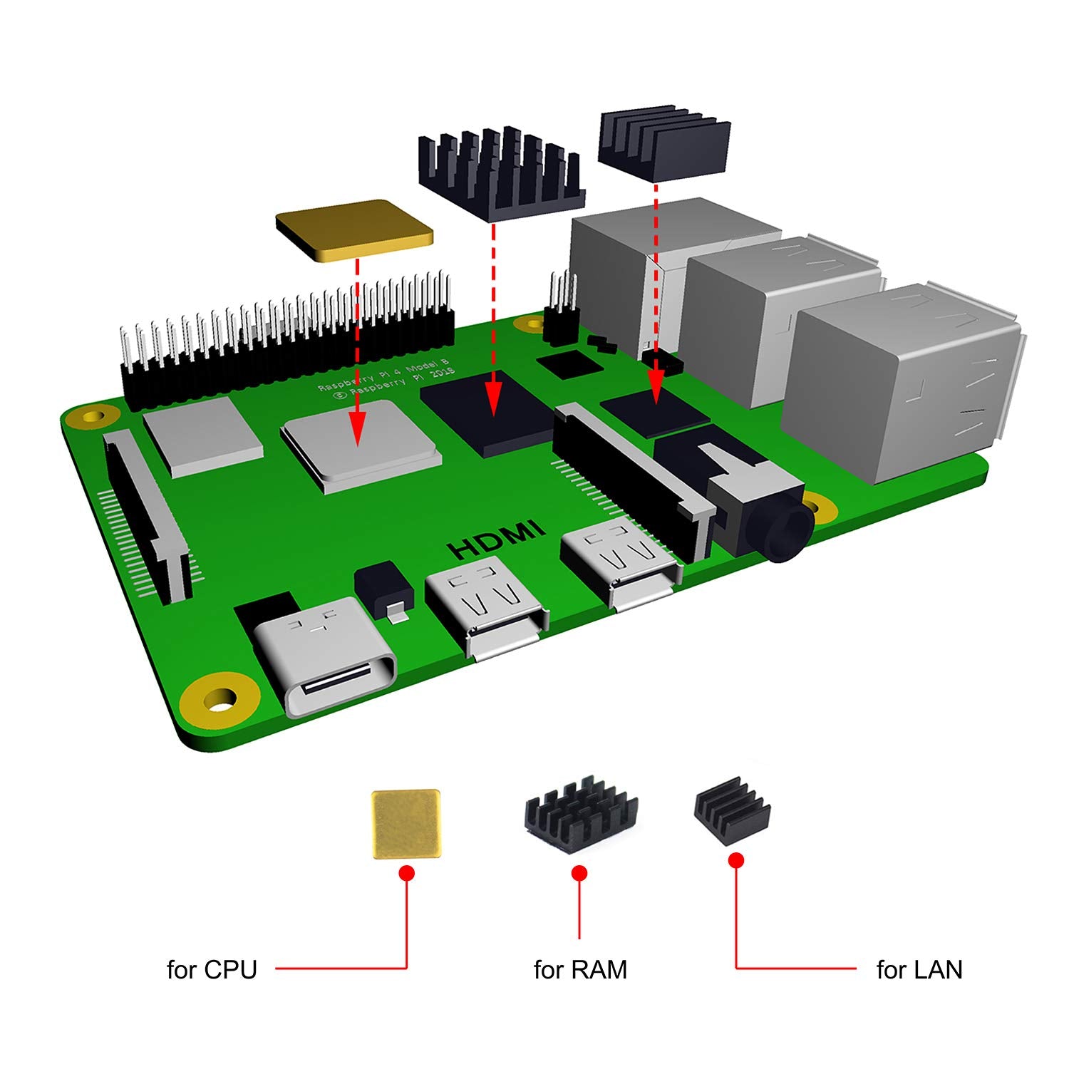 For Raspberry Pi 4 Touch Screen With Case, 3.5 Inch Touchscreen With Fan, 320X480 Monitor Tft Lcd Game Display