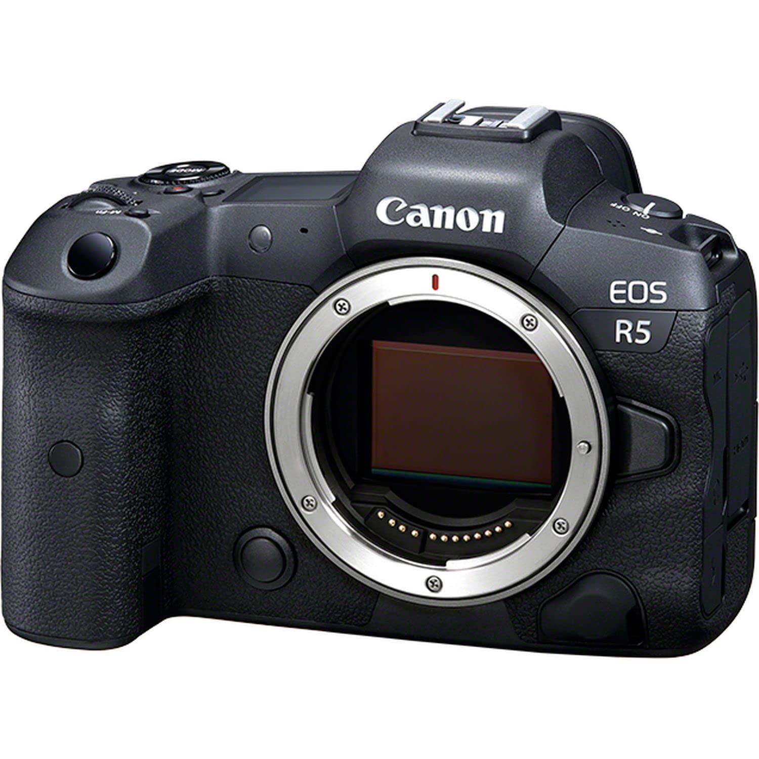 Canon EOS R5 Mirrorless Camera (Body Only), Full Frame Hybrid Camera, 8K Video, 45 Megapixel CMOS Sensor, DIGIC X Image Processor, Up to 12 FPS, RF Mount, Black