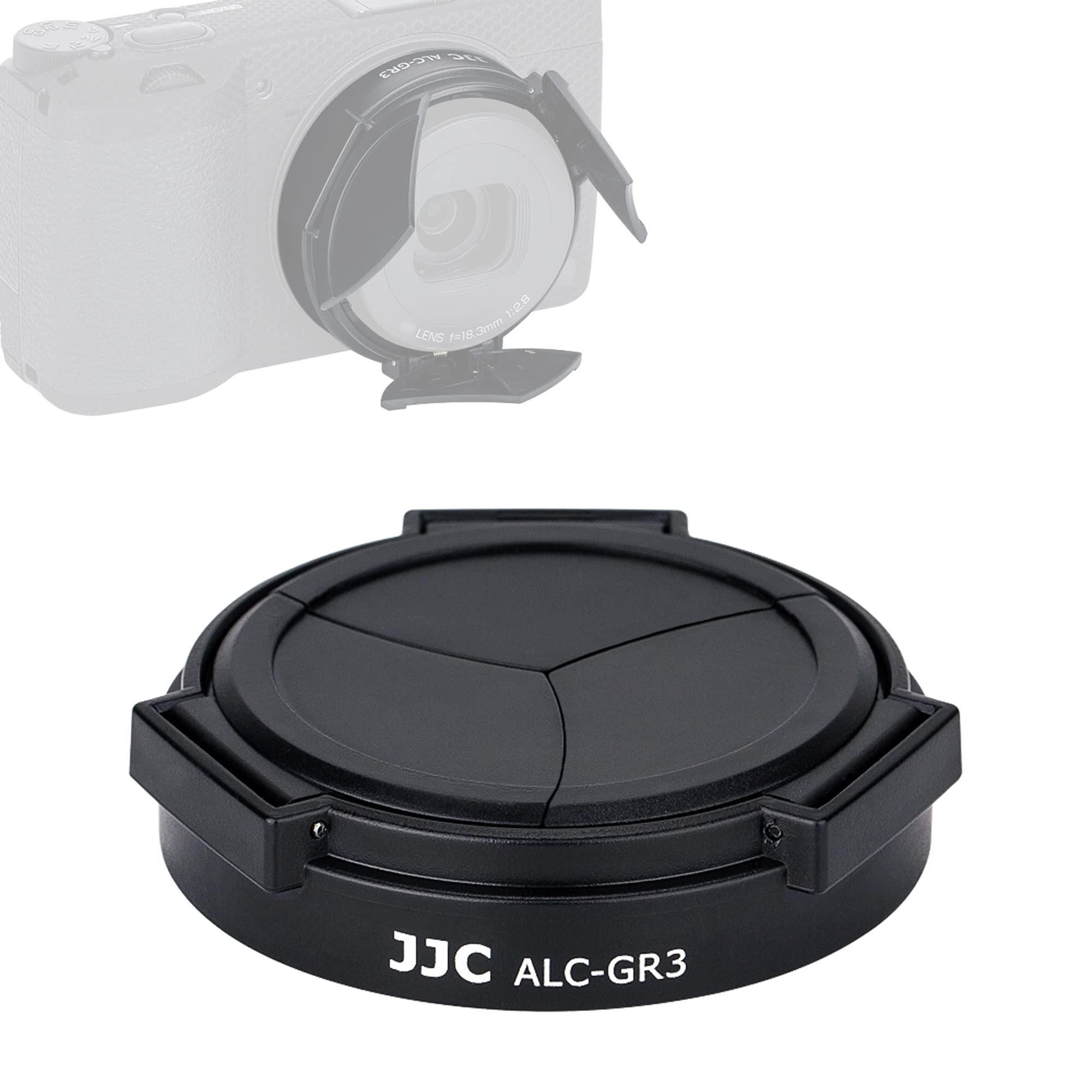 Gr3 Auto Lens Cap, Gr Iii Cap, Jjc Alc Gr3 Auto Lens Cap Open & Close Automatically Griii Lens Cap, Compatible With Ricoh Griii