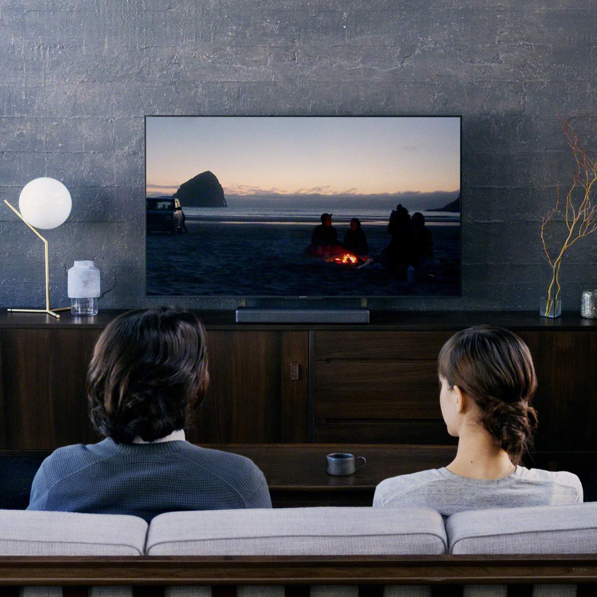 Sony Ht-Mt300/B Powerful Mini Soundbar With Wireless Subwoofer, Easy Setup, Compact, Home Office Use With Clear Sound, Black