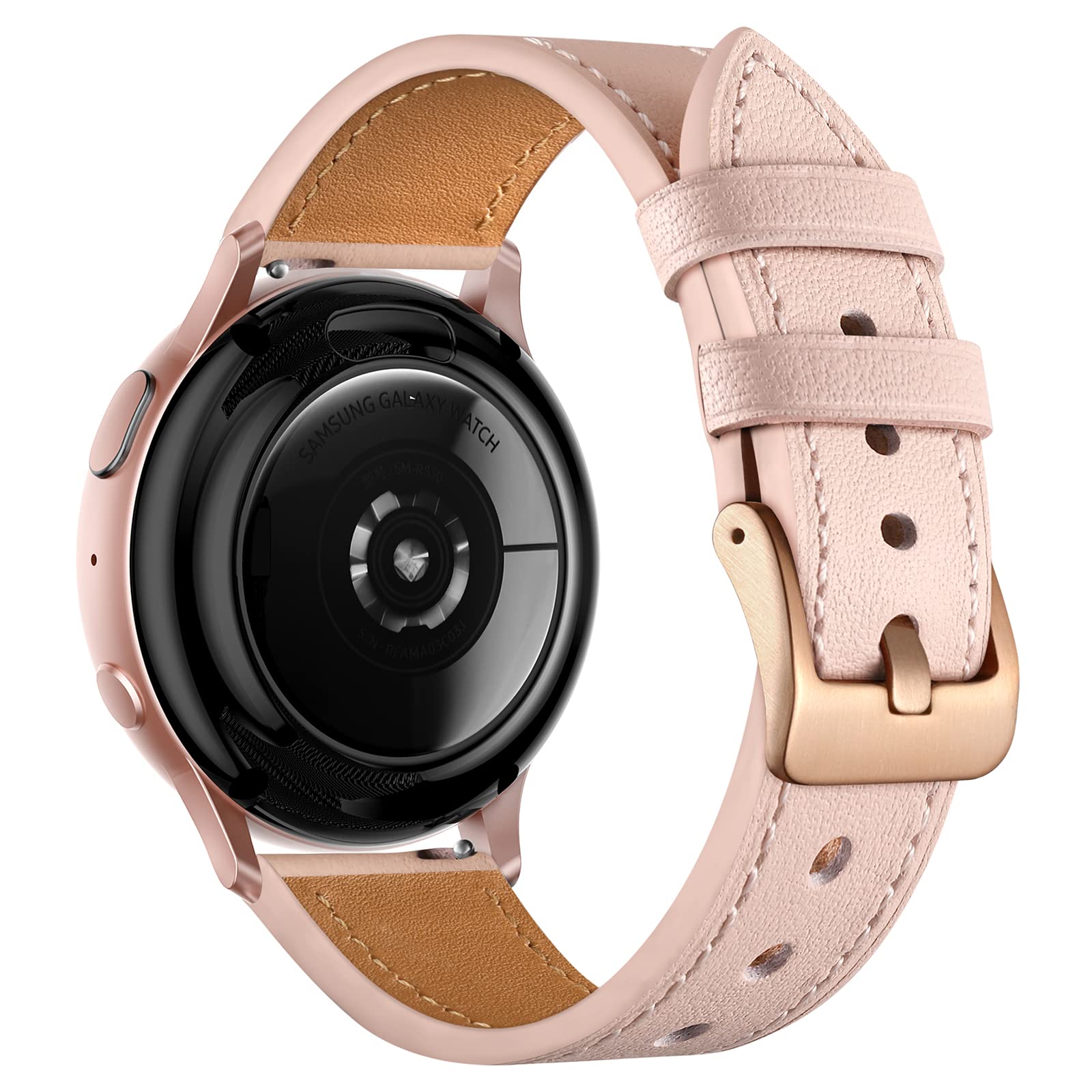 Geak Leather Bands Compatible With Samsung Galaxy Watch 7 Band 40Mm 44Mm/Watch 6 5 4 Band 40Mm 44Mm/Watch 6 Classic Band 47Mm 43