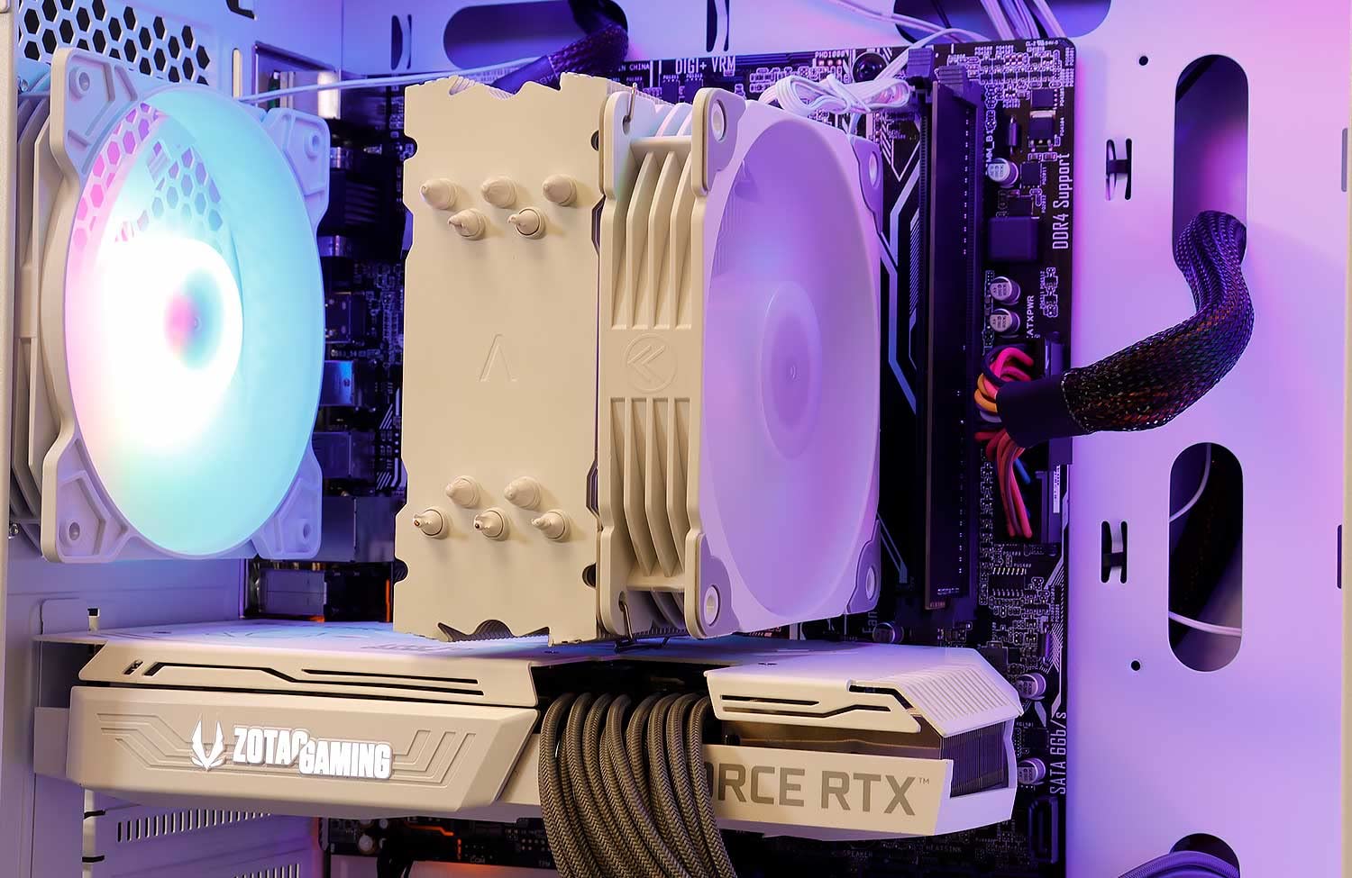 Viprtech Ghost Gaming Pc Desktop Computer - Amd Ryzen 5 5600G (12-Lcore 4.4Ghz), Rtx 3060 12Gb, 16Gb Ddr4 Ram, 512Gb Nvme Ssd, V