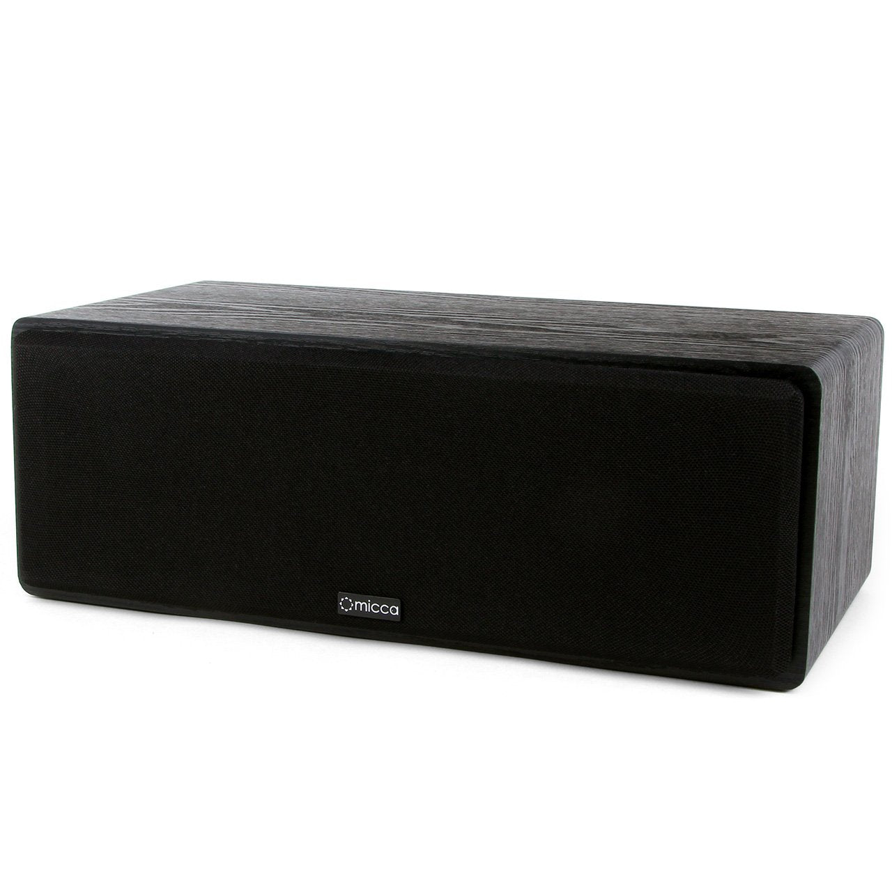 Micca Mb42 C Center Channel Speaker For Home Theater, Surround Sound, Passive, 2 Way (Black, Each)