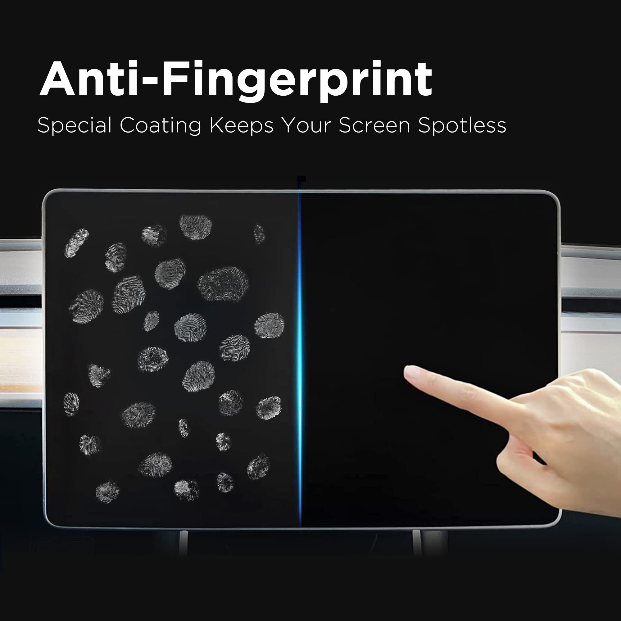 Nestour Tesla Model 3 Model Y Screen Protector Alignment Kit 15 Center Control Touch Screen Protector Tempered Glass Tesla Acces