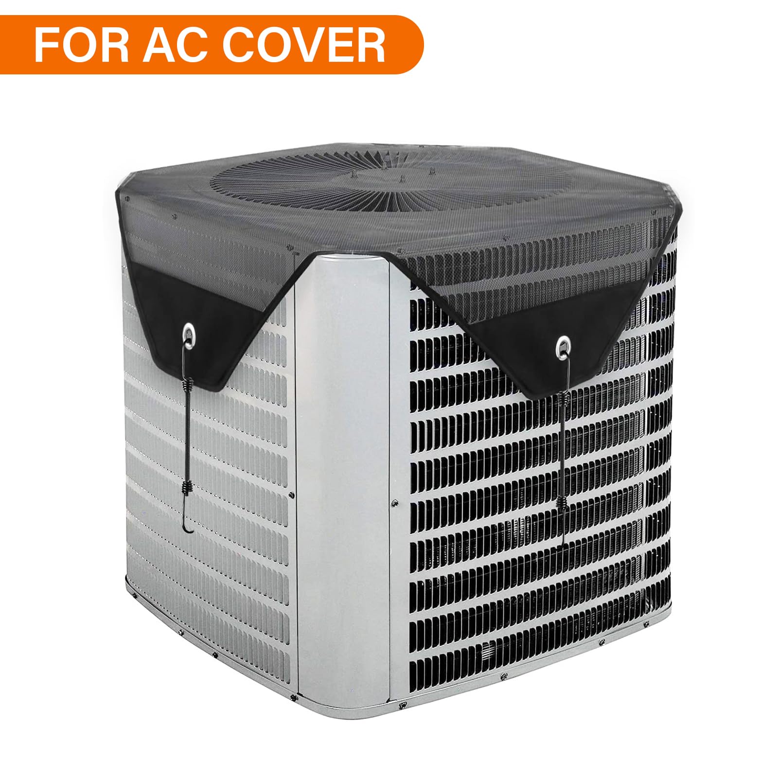 Roastove Air Conditioner Cover For Outside Units, Heavy Duty Winter Top(32'' X 32''),Without Bungee Cords.