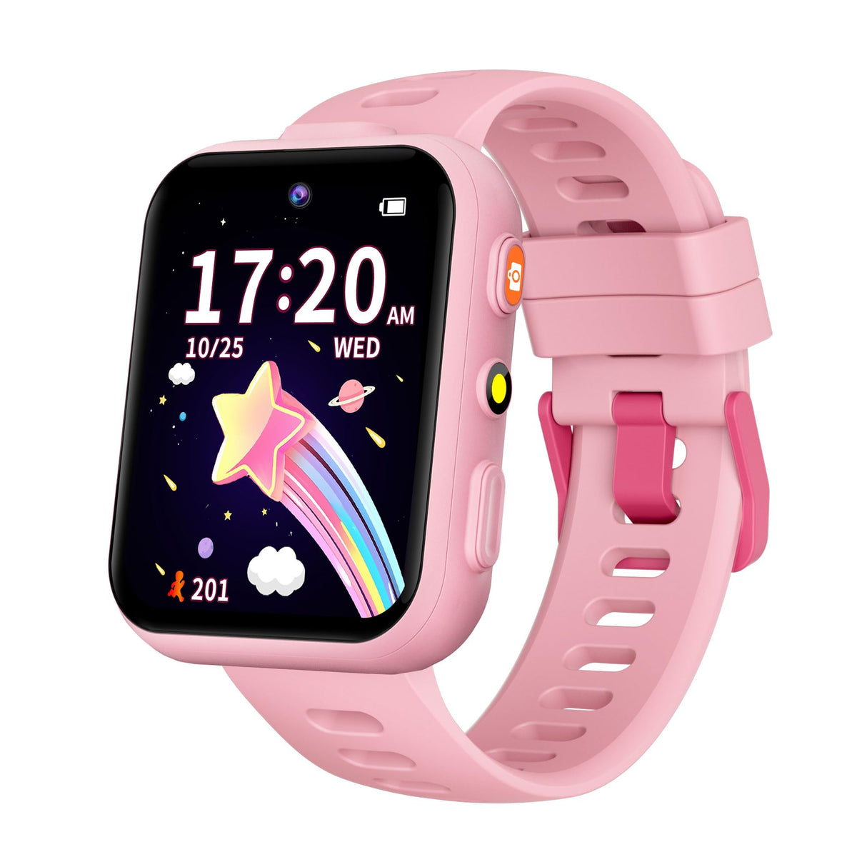Tictiky Smart Watch For Kids, Kids Watch With 2 Cameras, 30 Puzzle Games, Learning Cards, Video Music Player, Audiobooks, Pedome