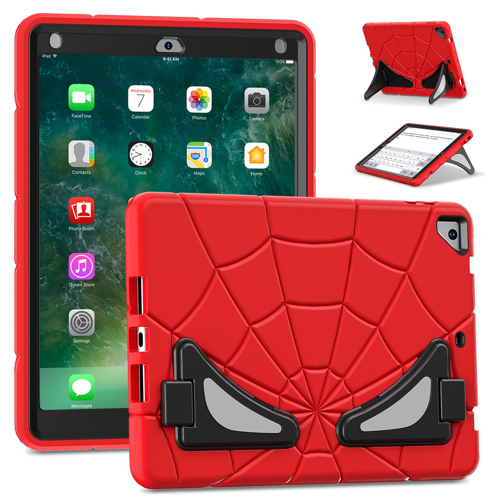 AKABEILA Compatible with Apple iPad 9.7 5th/6th(2017/2018)/iPad Air 2/iPad Pro 9.7 Tablet Case