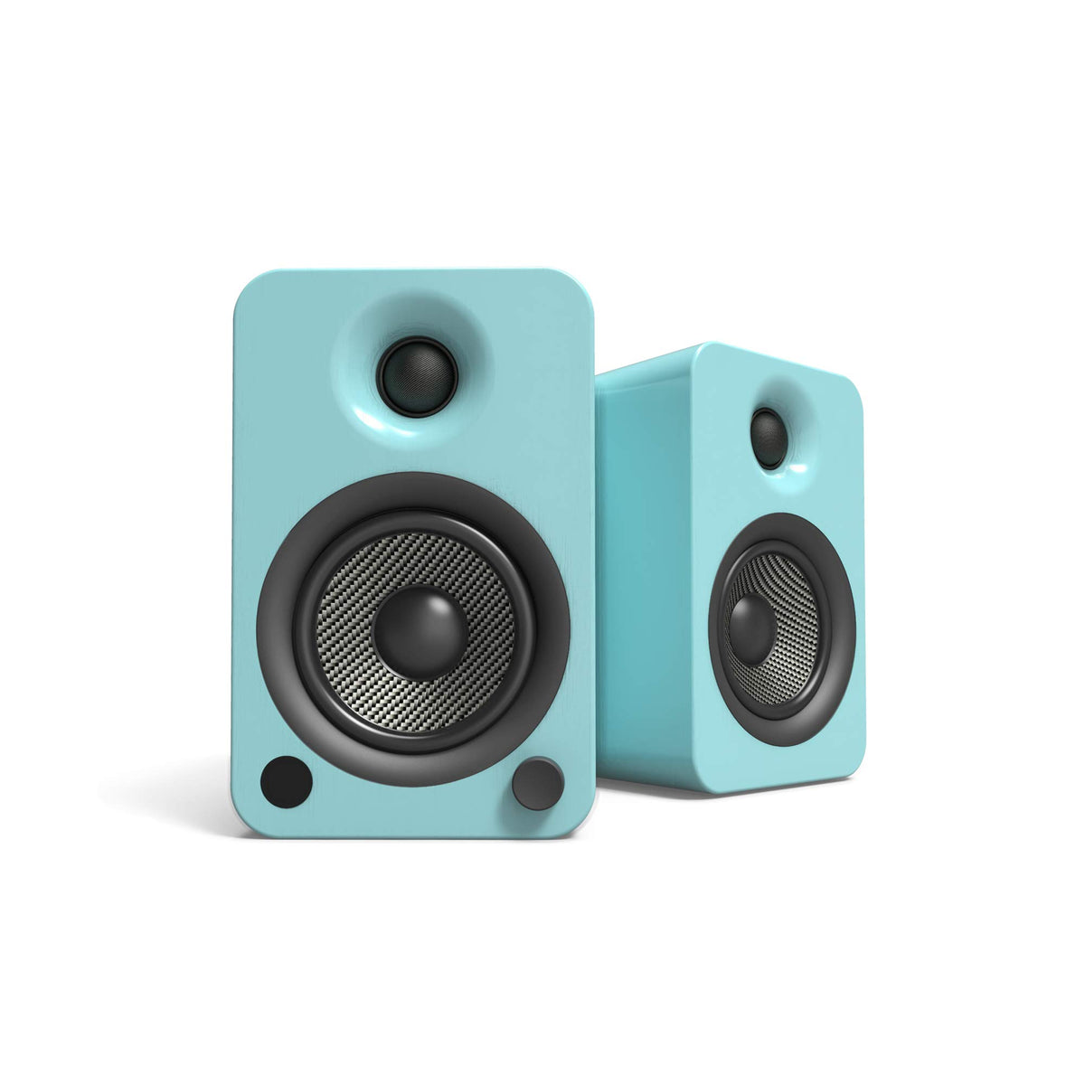 Kanto Yu4Gt Powered Speakers With Bluetooth And Built In Phono Preamp | Auto Standby And Startup | Remote Included | 140W Peak P