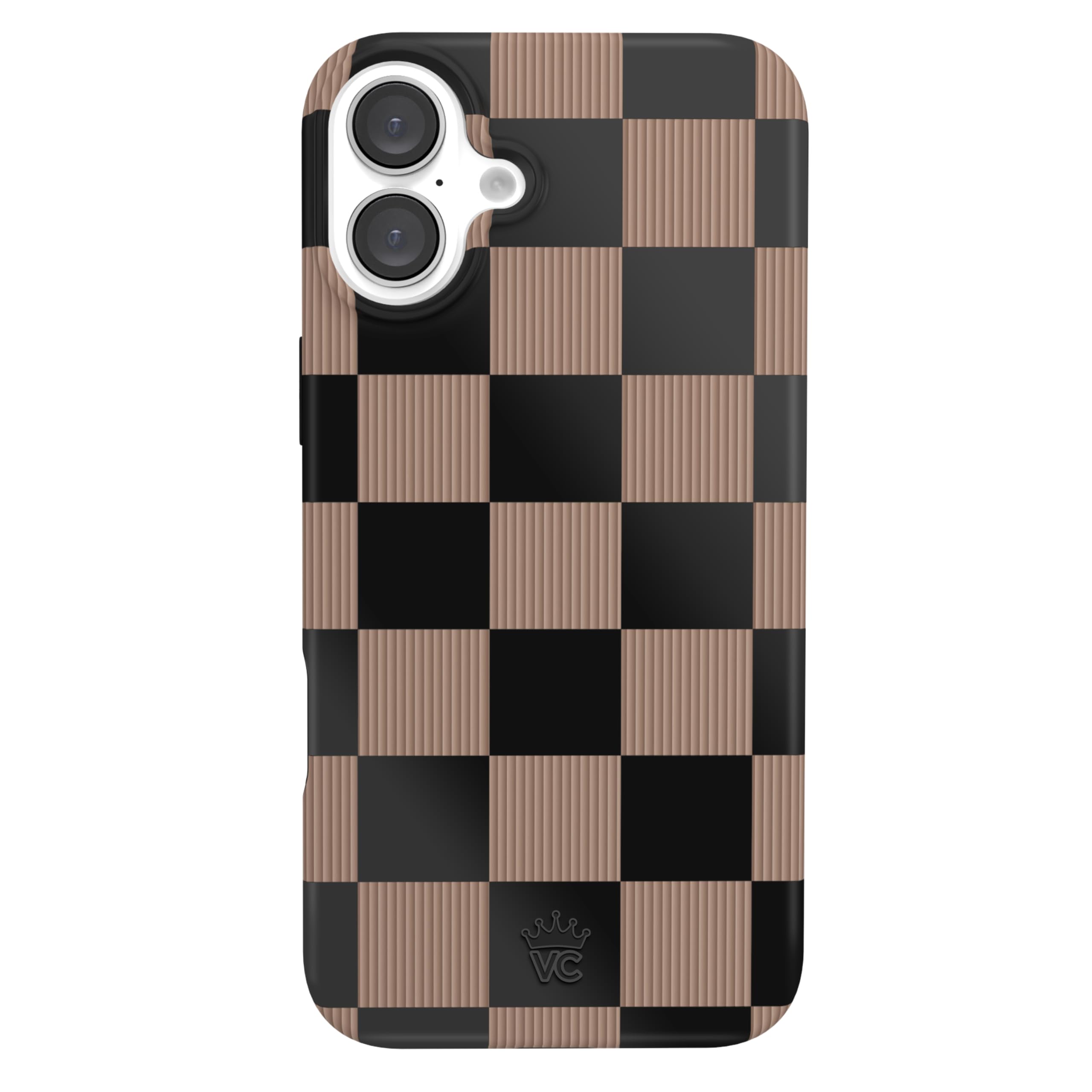 VELVET CAVIAR Checkered Phone Case for iPhone 16 Plus - Compatible with MagSafe [10ft Drop Tested] - Cute Protective Cover for W