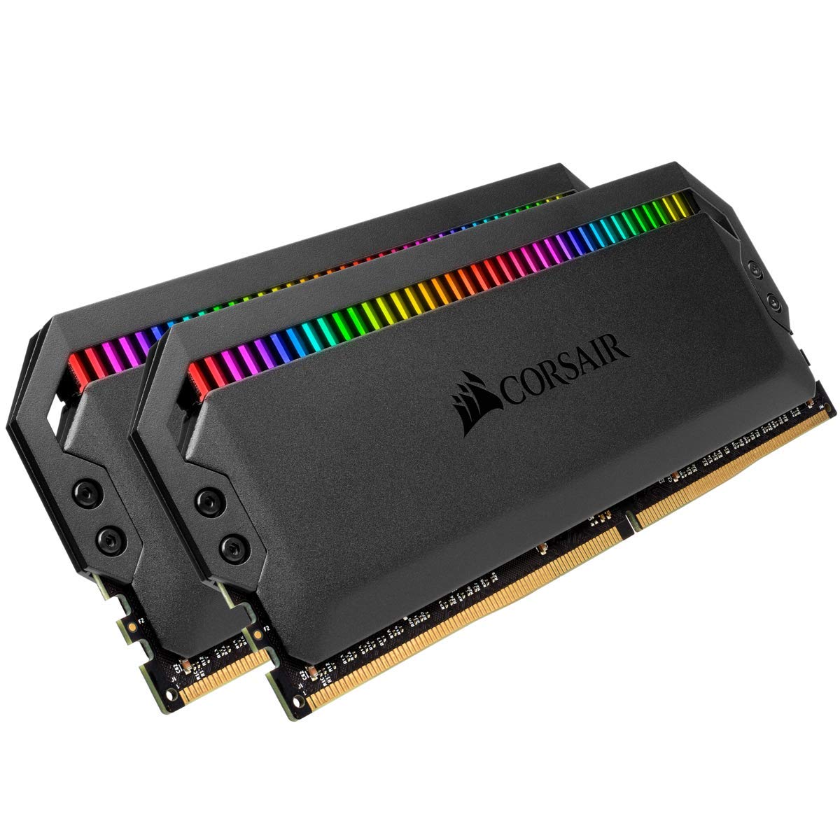 Corsair Dominator Platinum Rgb 16Gb (2X8Gb) Ddr4 3200 (Pc4-25600) C16 1.35V Desktop Memory