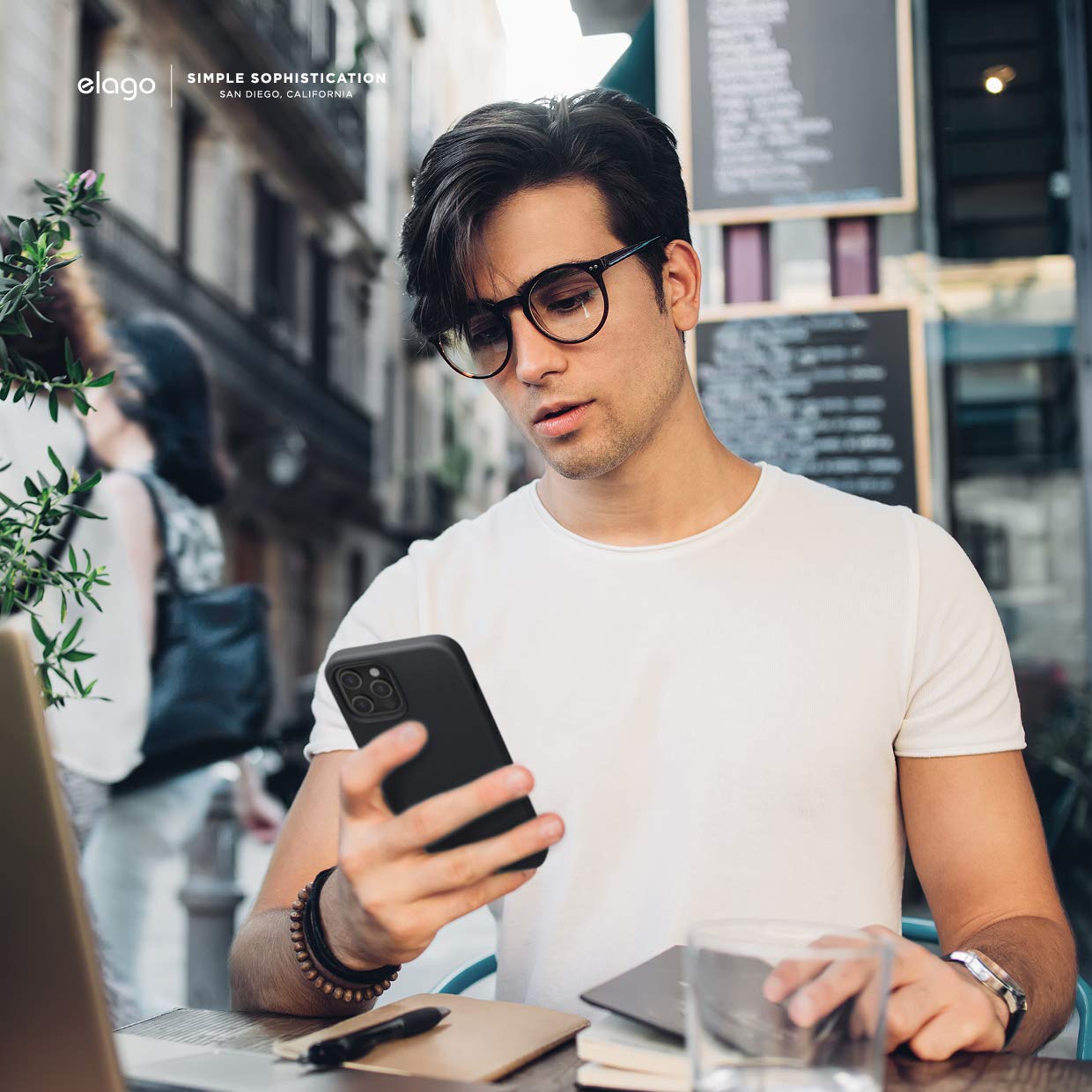 Elago Magnetic Silicone Case Compatible With Magsafe Compatible With Iphone 12 And Compatible With Iphone 12 Pro 6.1 Inch - Buil