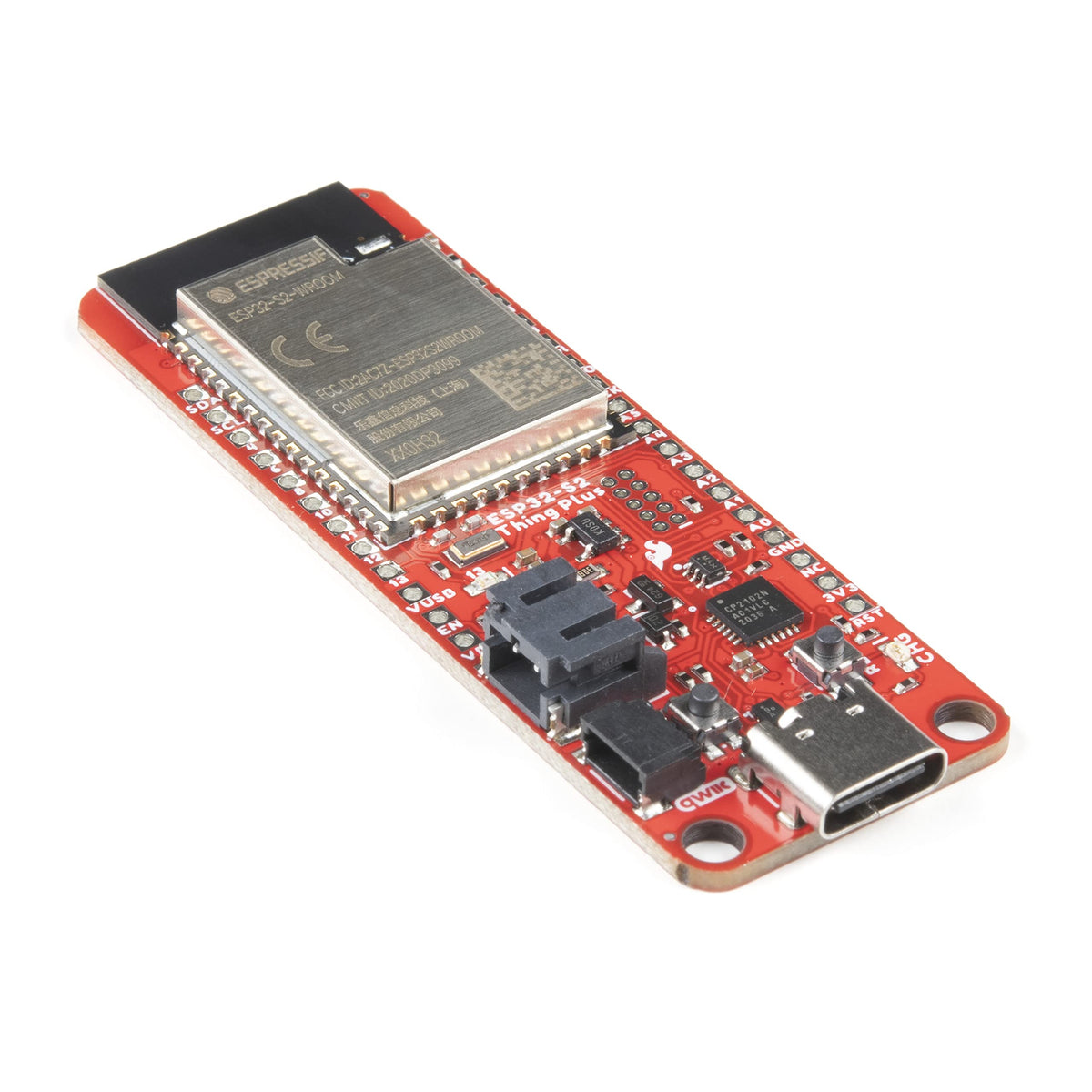 Sparkfun Thing Plus   Esp32 S2 Wroom  No Bluetooth  Highly Integrated Feather Form Factor Development Board Equipped W/A 2.4 Ghz