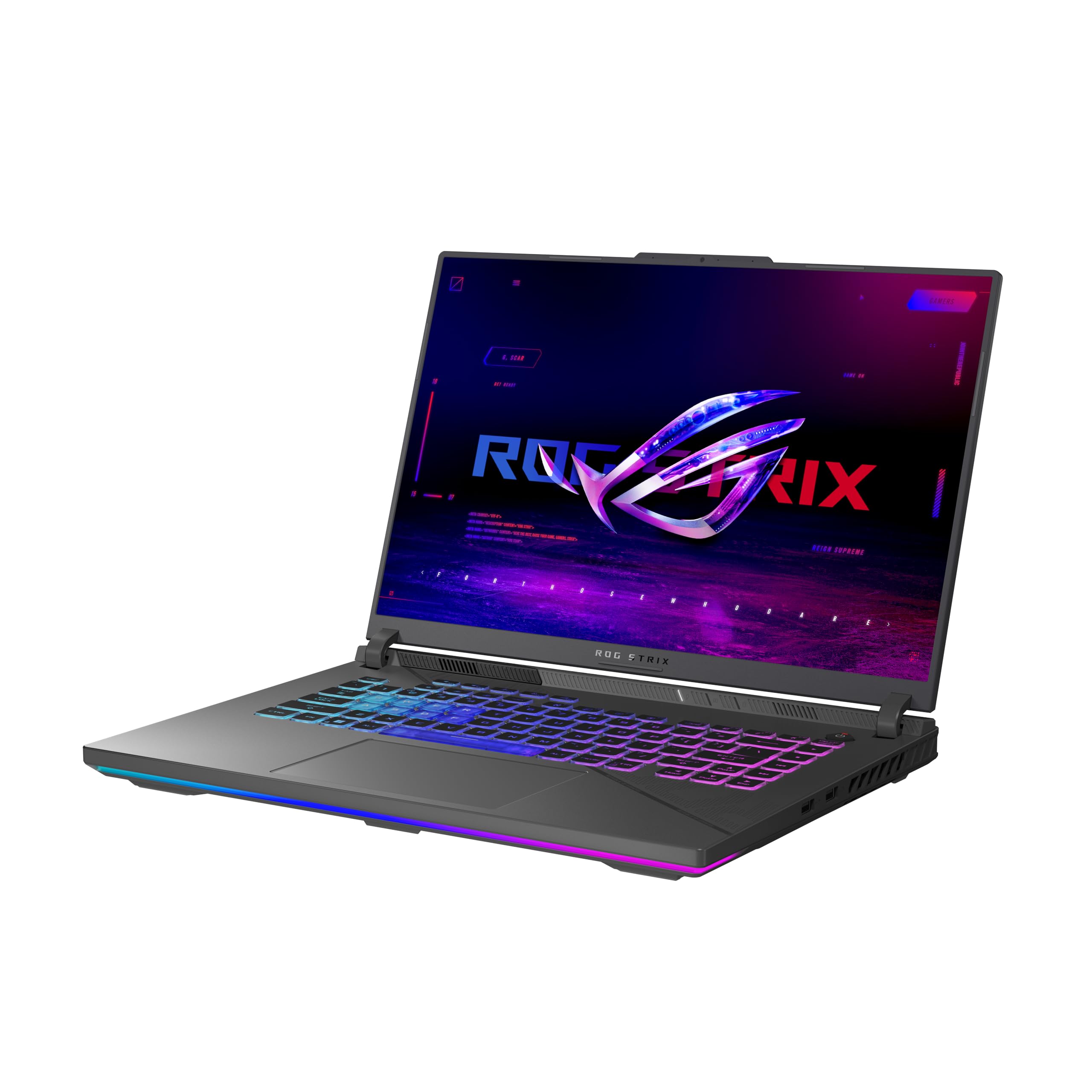ASUS ROG Strix G16 (2024) Gaming Laptop, 16 ROG Nebula Display 16:10 QHD 240Hz, NVIDIA GeForce RTX 4070, Intel Core i914900H